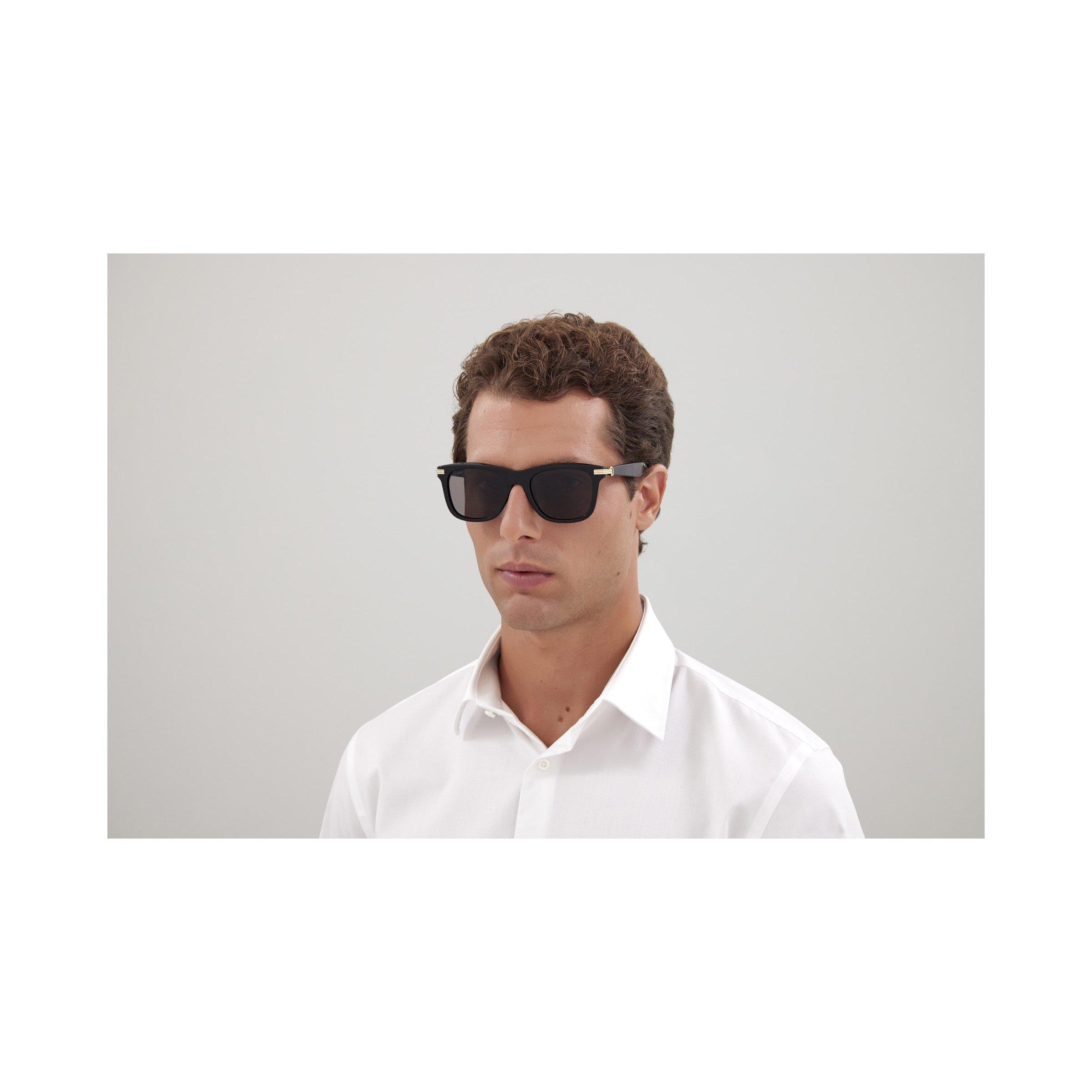 Gold/Black - Cartier - Cartier Womens Wayfarer CT0396S Sunglasses - 2