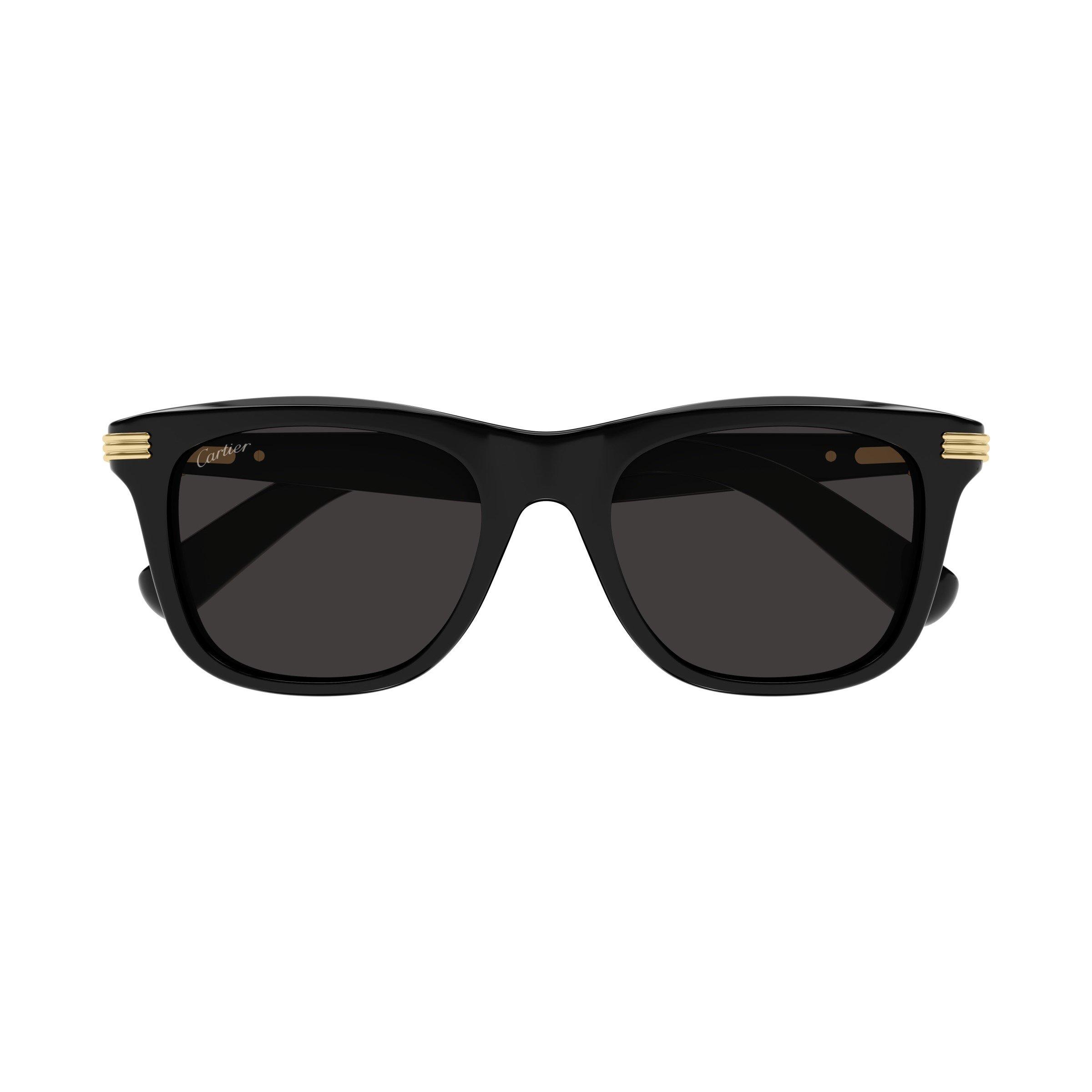 Gold/Black - Cartier - Cartier Womens Wayfarer CT0396S Sunglasses - 3