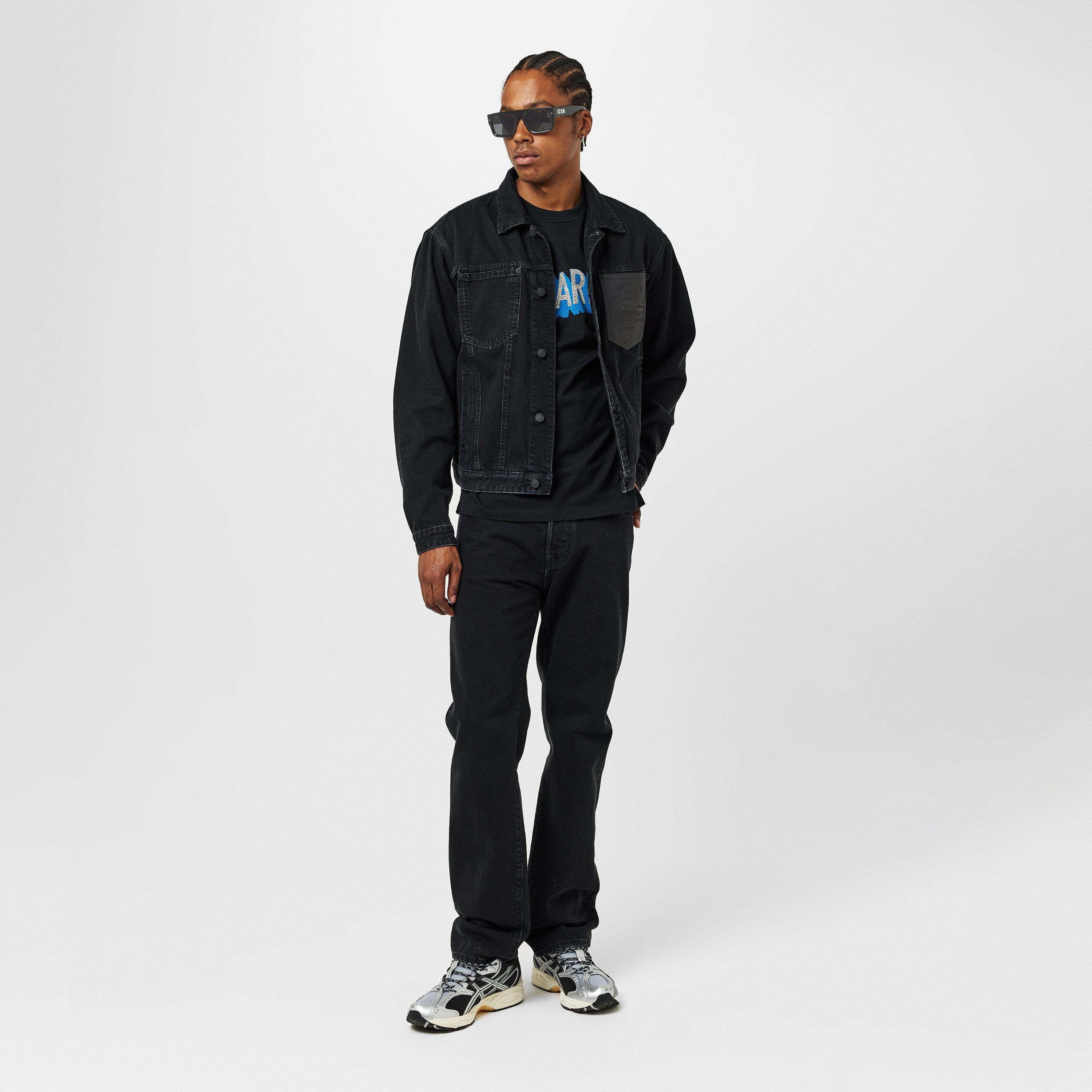 Black - DSquared2 - Men's DSQ Icon Wayfarer Sunglasses - 5