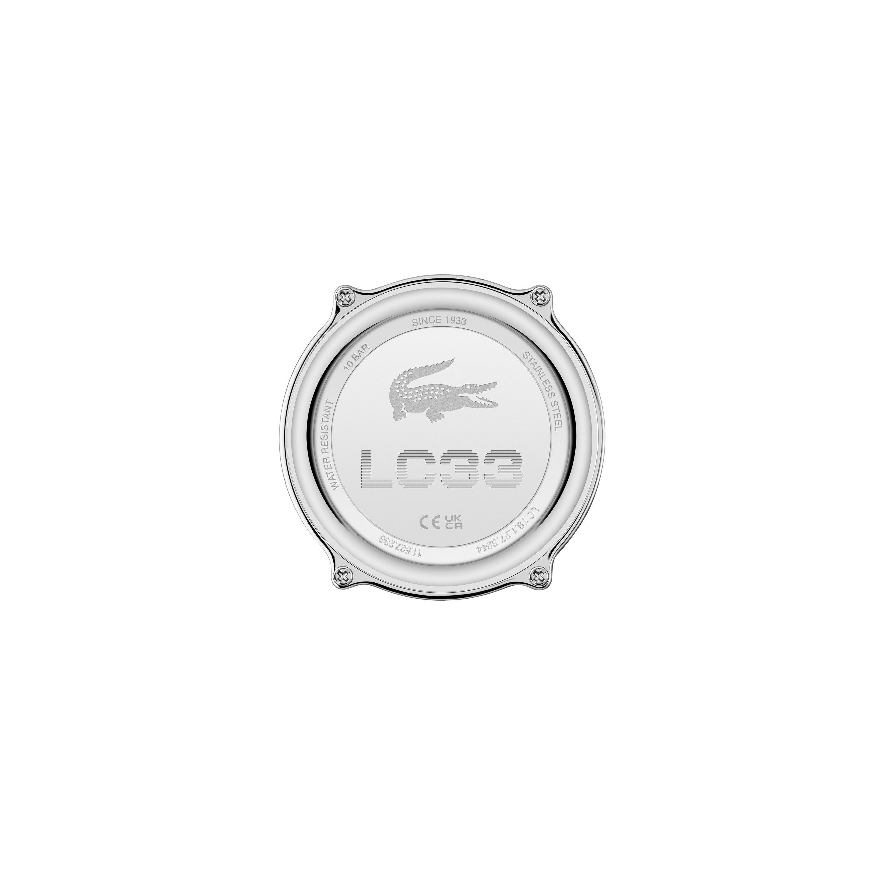 Black - Lacoste - Lacoste Watches Mens LC33 Silicone Strap Watch - 4