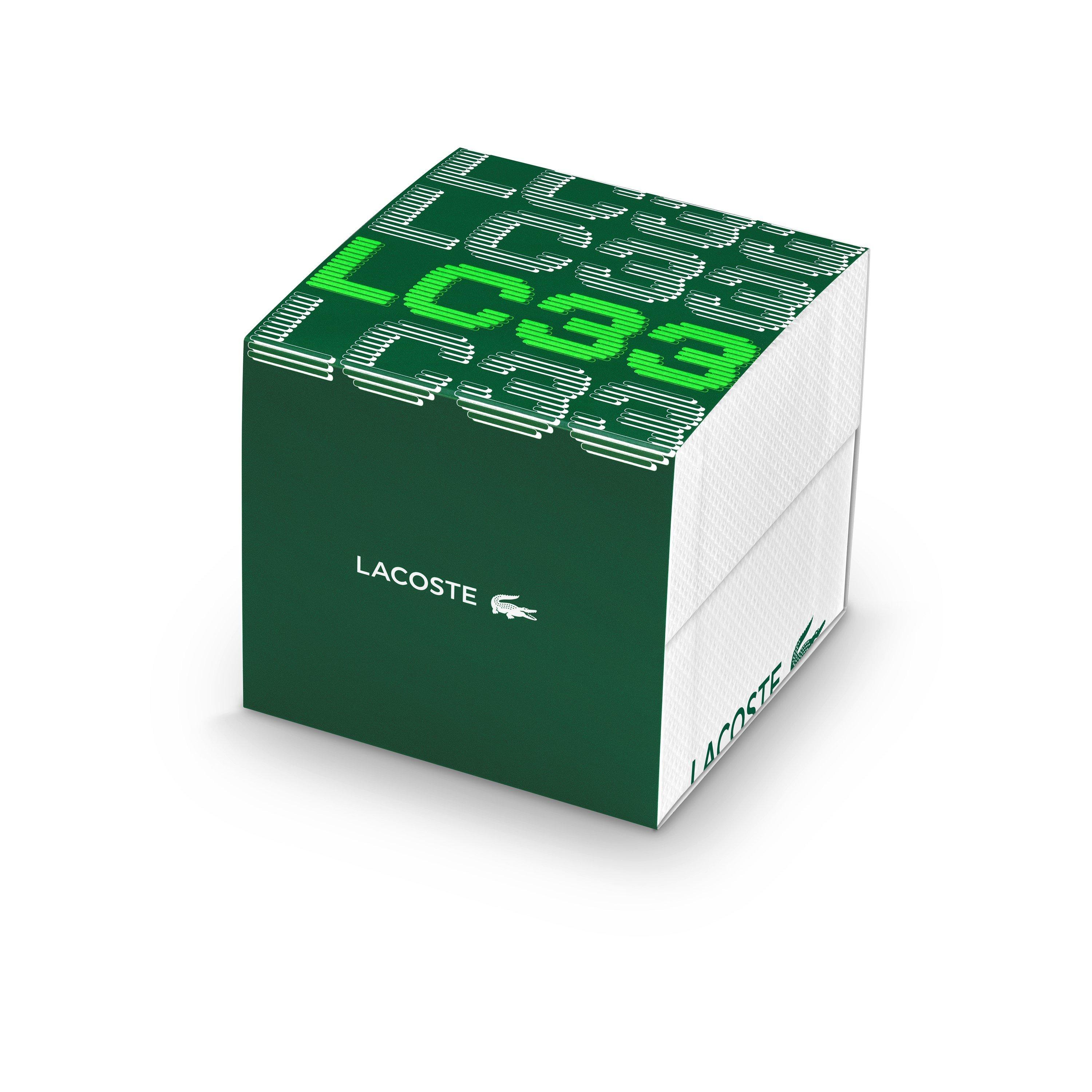 Black - Lacoste - Lacoste Watches Mens LC33 Silicone Strap Watch - 7