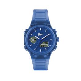 Lacoste Watches Mens LC33 Silicone Strap Watch