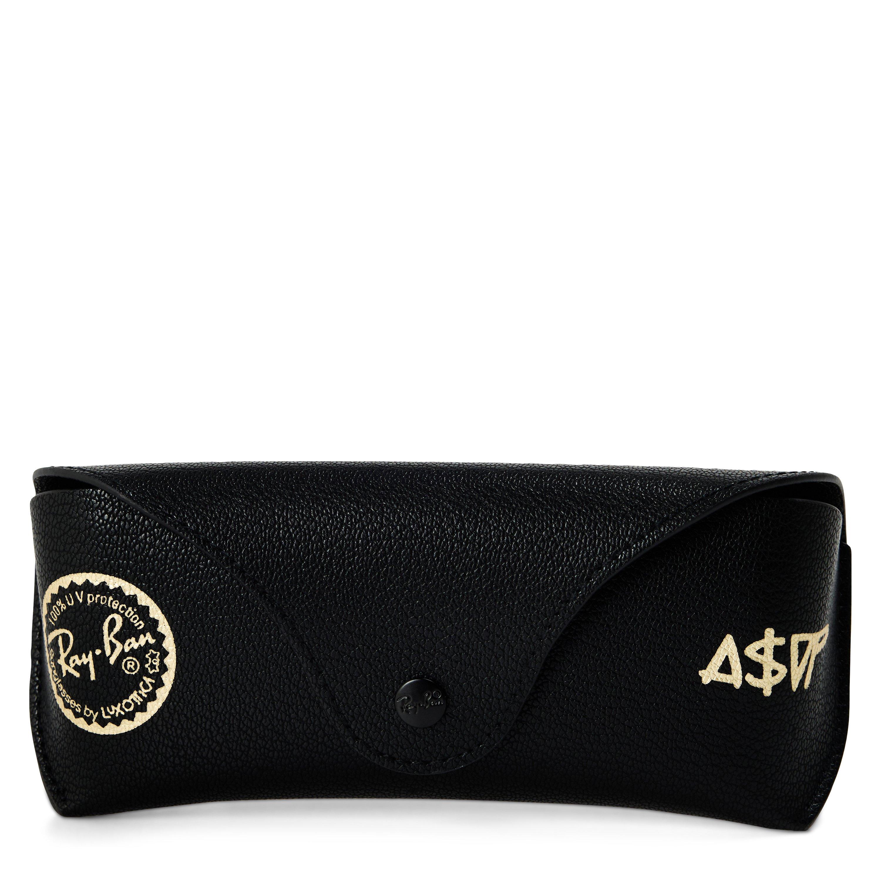 Gold/Brown - Ray-Ban - Women's 0RB3928 Rectangle Sunglasses - 4