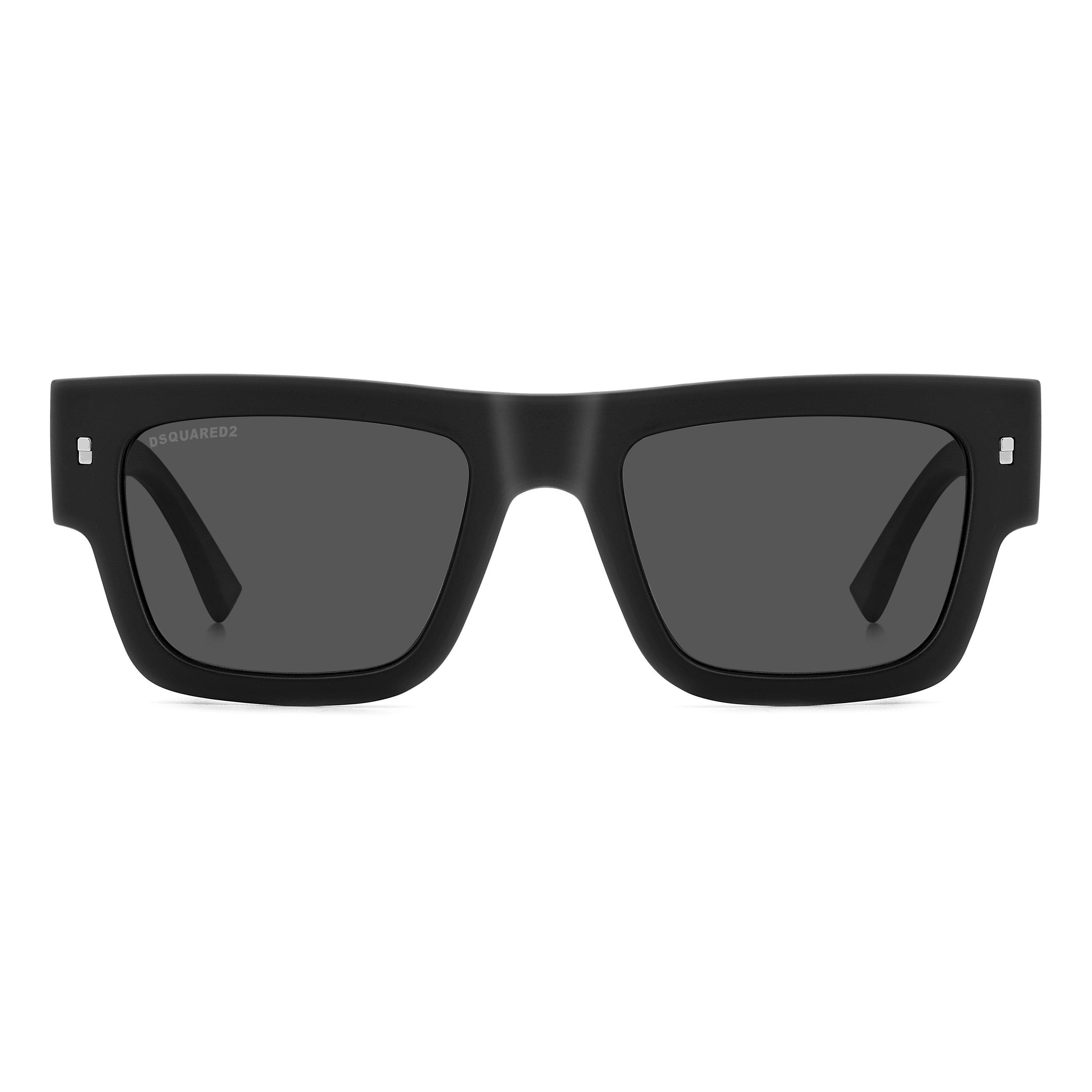 Black - DSquared2 - Men's DSQ Icon Wayfarer Sunglasses - 2