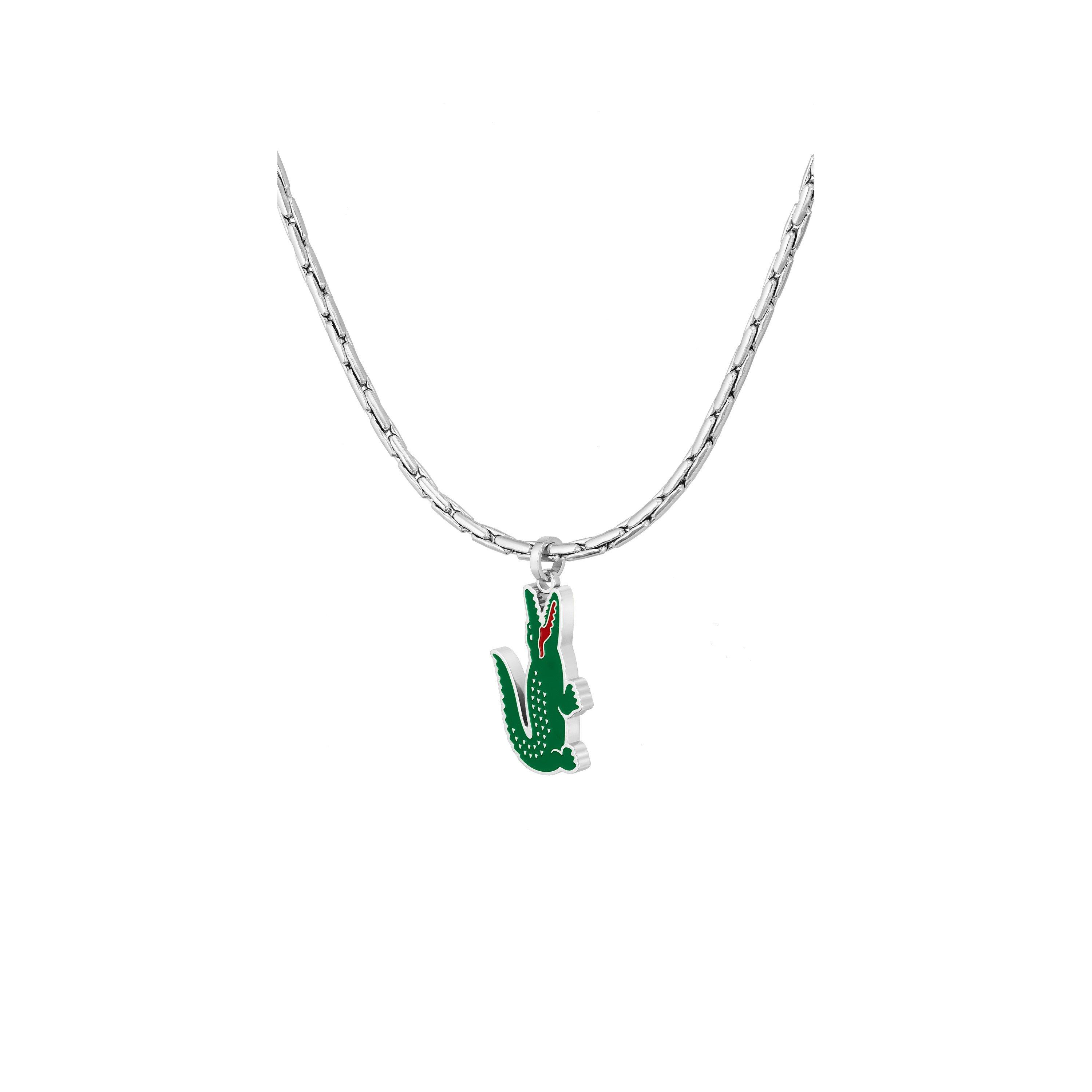 Silver - Lacoste - Lacoste  Mens Arthor Stainless Steel Necklace - 2