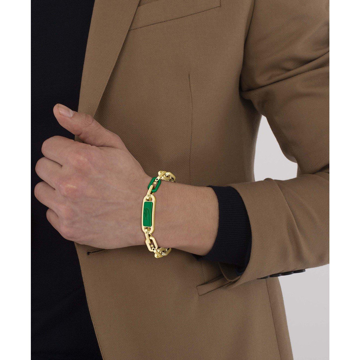 Gold - Lacoste - Lacoste Gents Crew Bracelet - 4