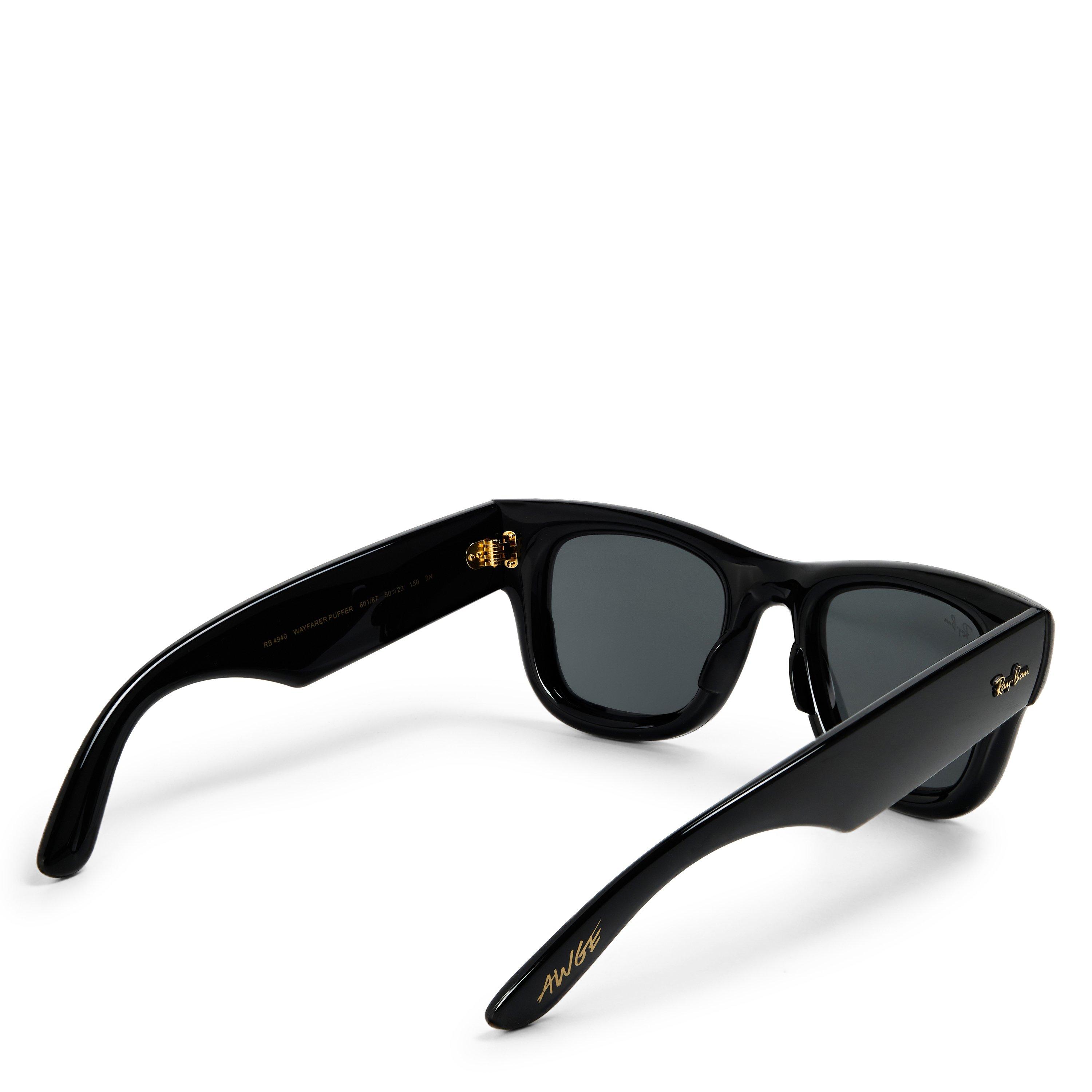 Black - Ray-Ban - Women's Puffer Wayfarer Sunglasses - 2