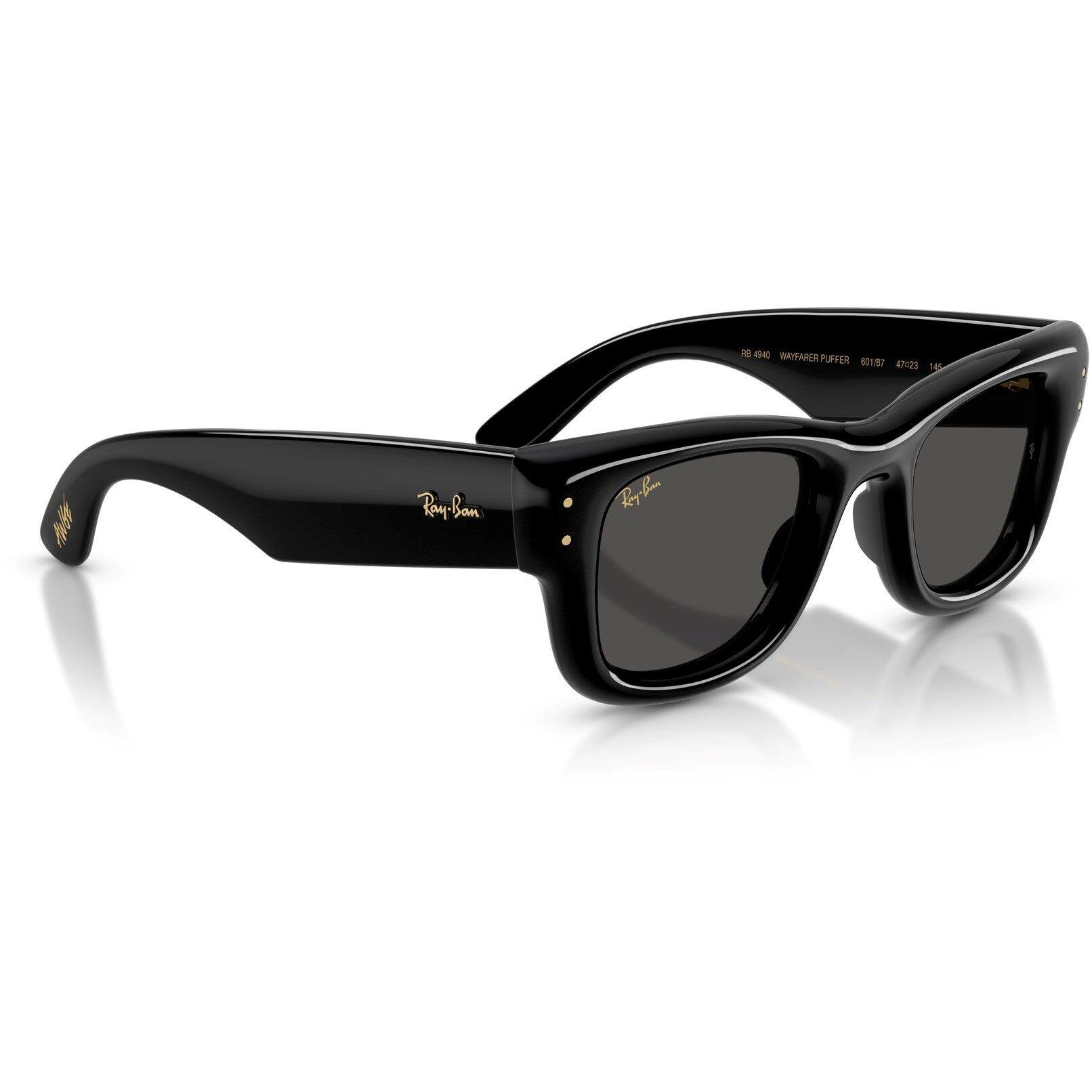 Black - Ray-Ban - Women's Puffer Wayfarer Sunglasses - 4