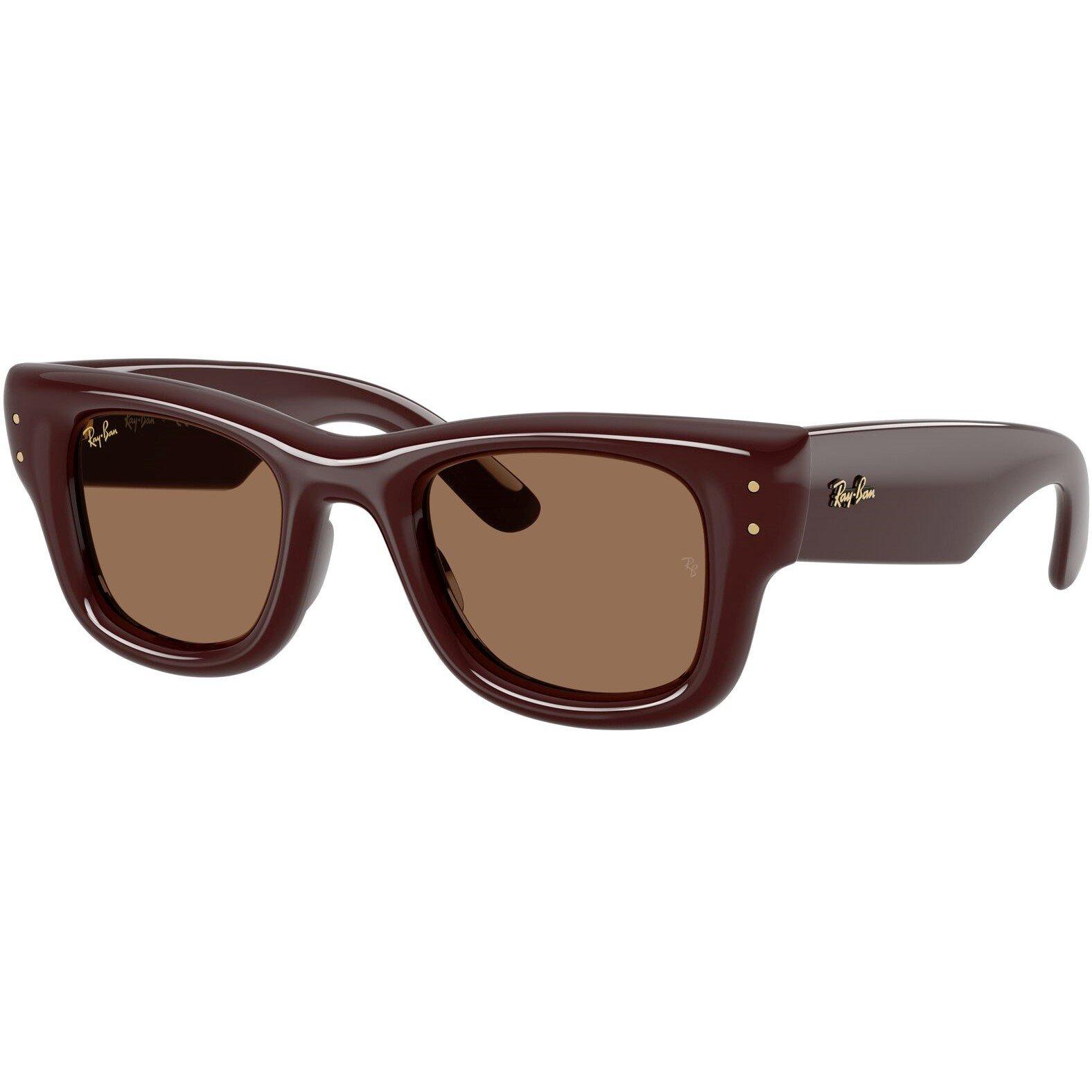 Ray-Ban Women's Puffer Wayfarer Sunglasses - Brown