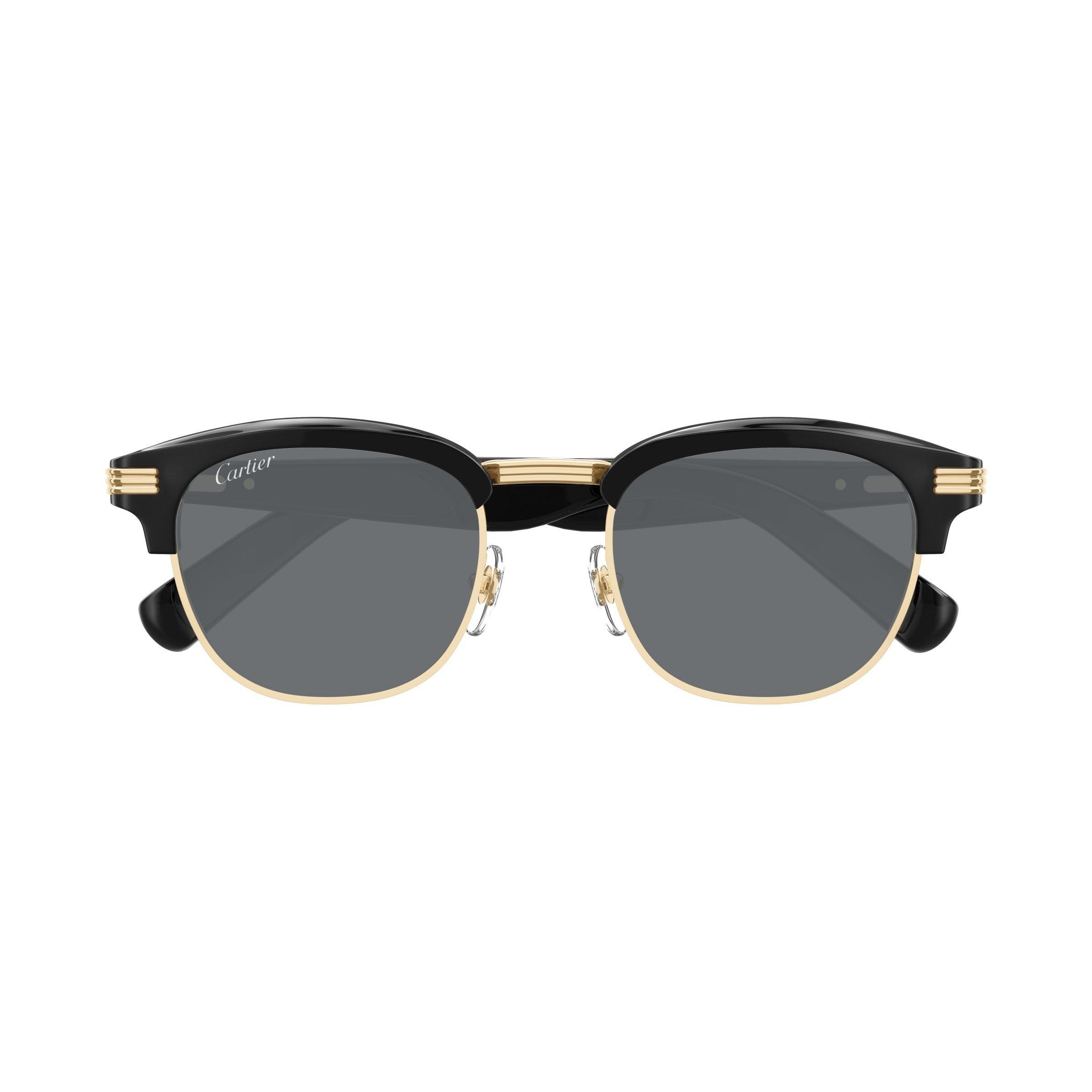 Gold/Black - Cartier - Cartier Mens Wayfarer CT0496S Sunglasses - 3
