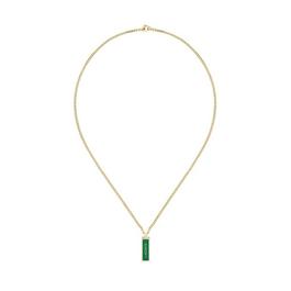 Lacoste Mens Fence Gold Necklace.