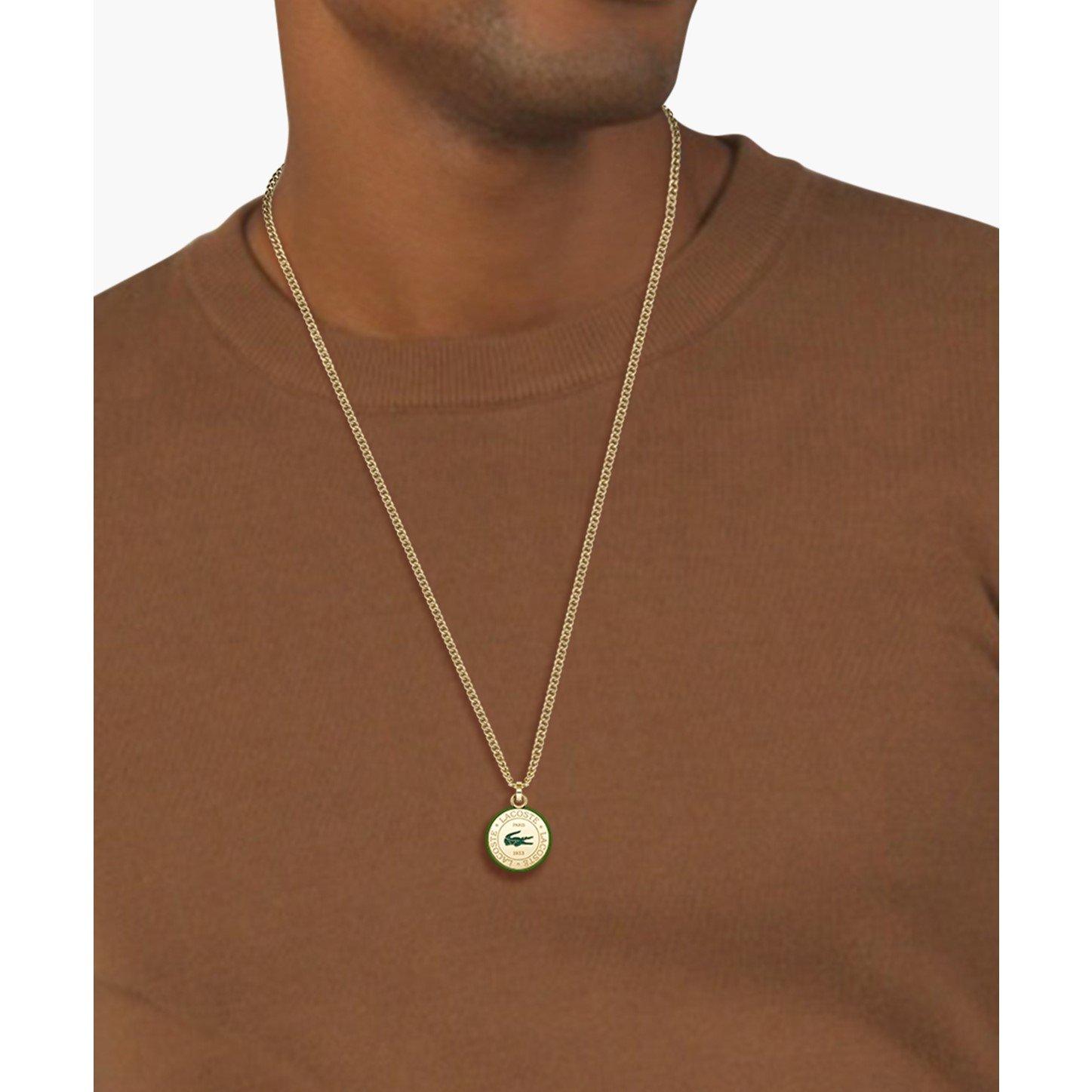 Gold - Lacoste - Lacoste Gents Vigor Necklace - 4