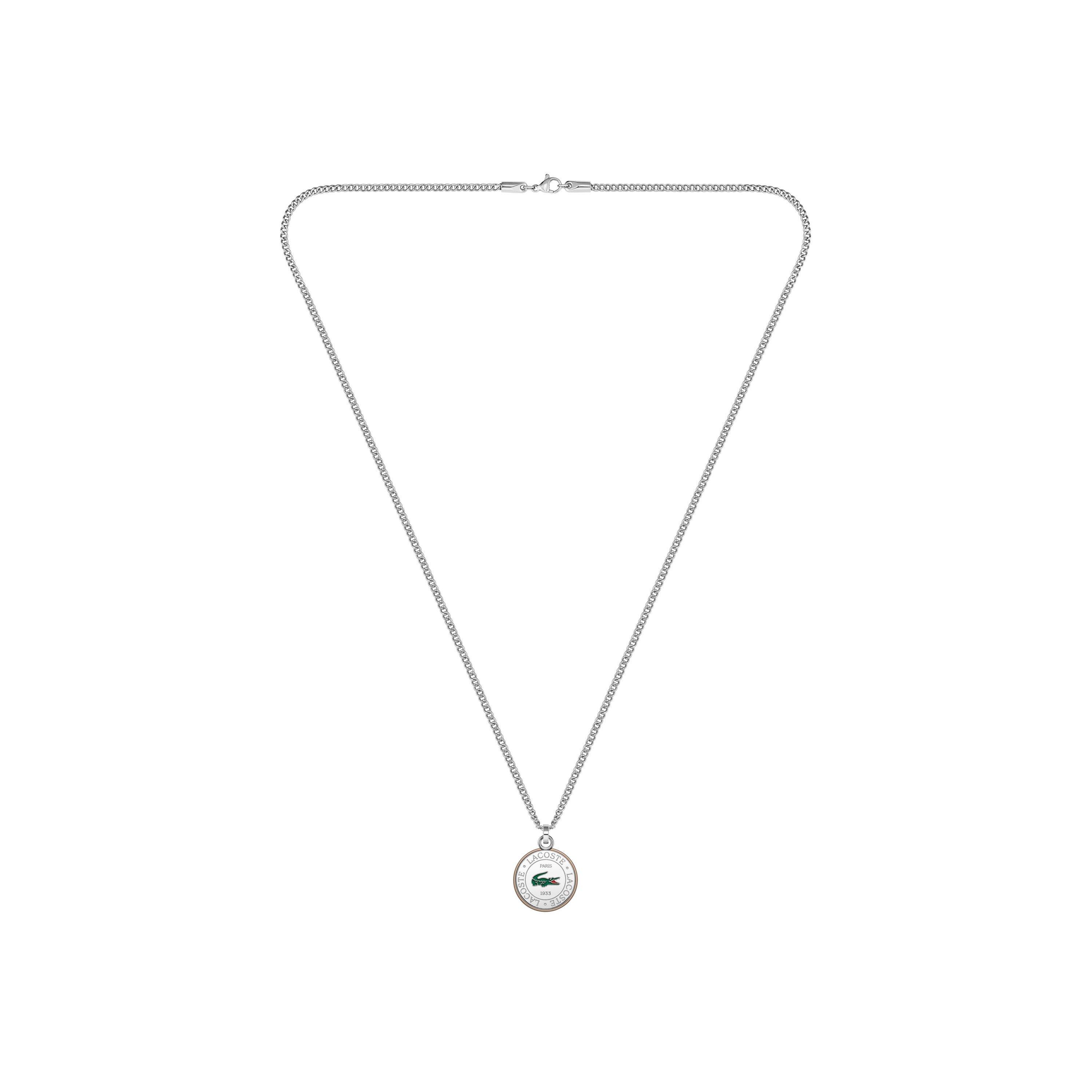 Silver - Lacoste - Gents Vigor Necklace - 1