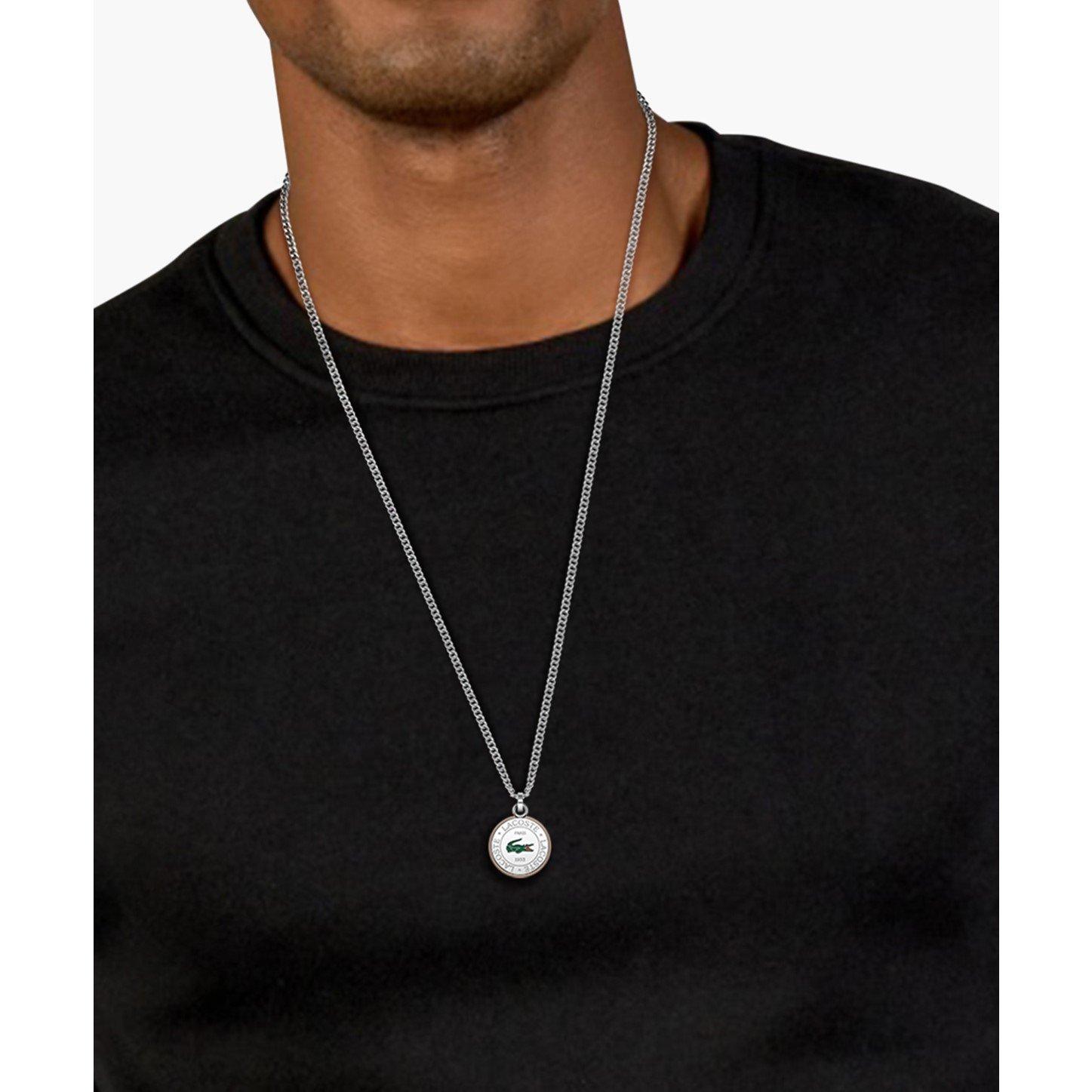 Silver - Lacoste - Lacoste Gents Vigor Necklace - 4