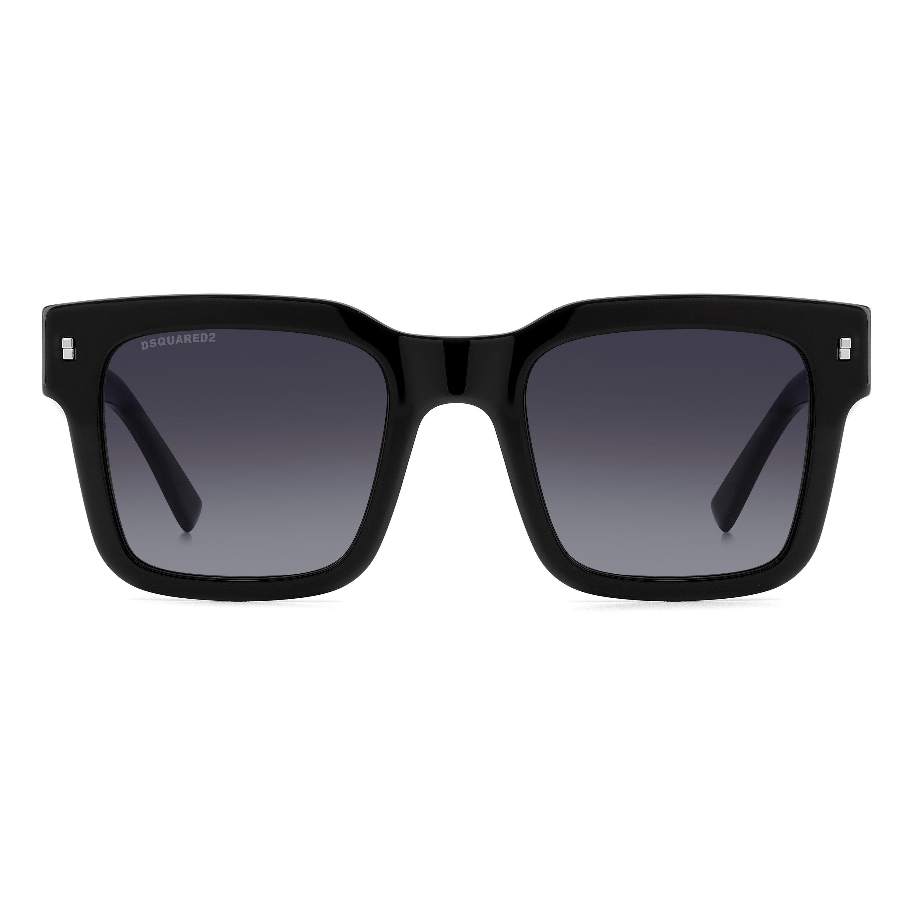 Black - DSquared2 - Men's DSQ Icon Wayfarer Sunglasses - 2