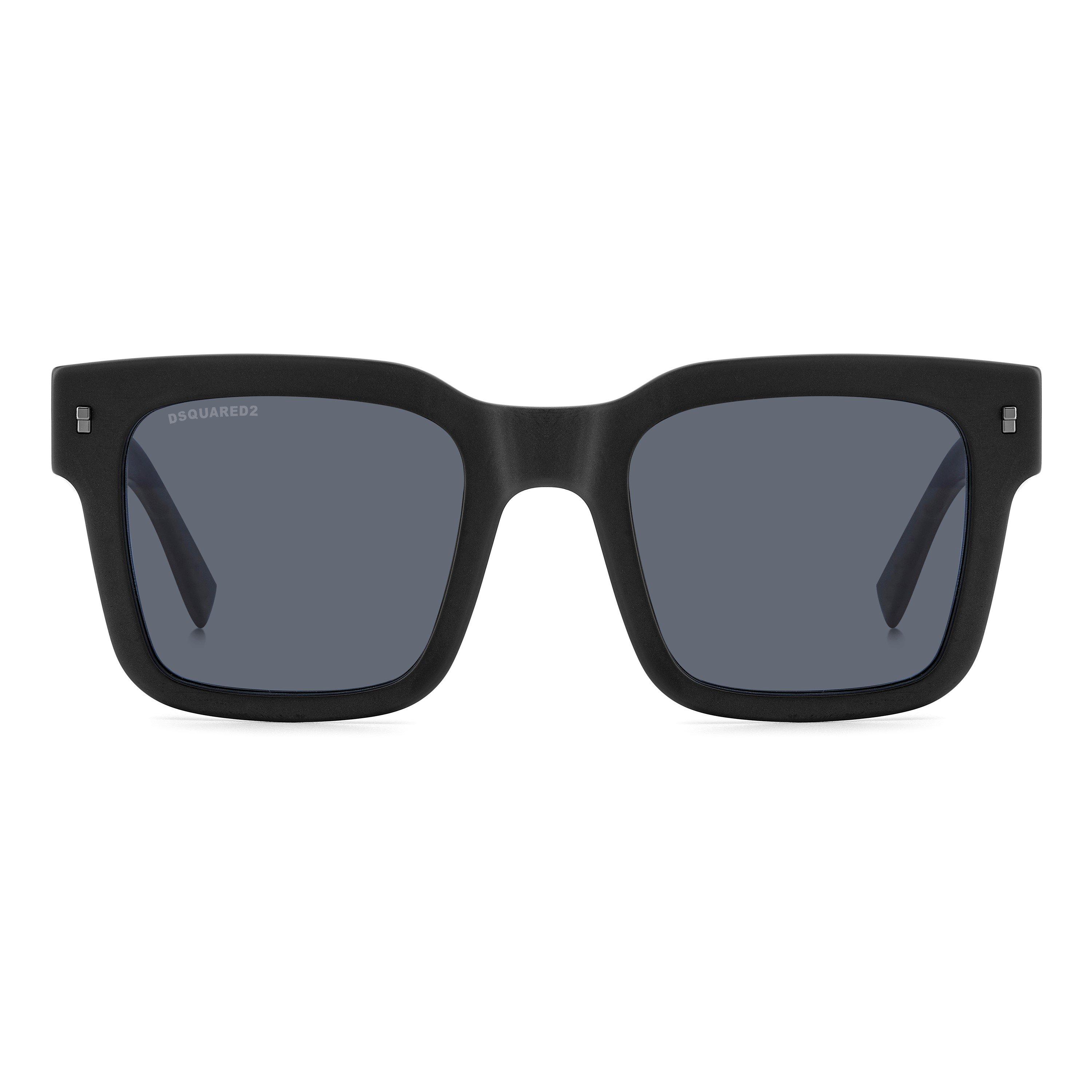 Black - DSquared2 - Men's DSQ Icon Wayfarer Sunglasses - 2