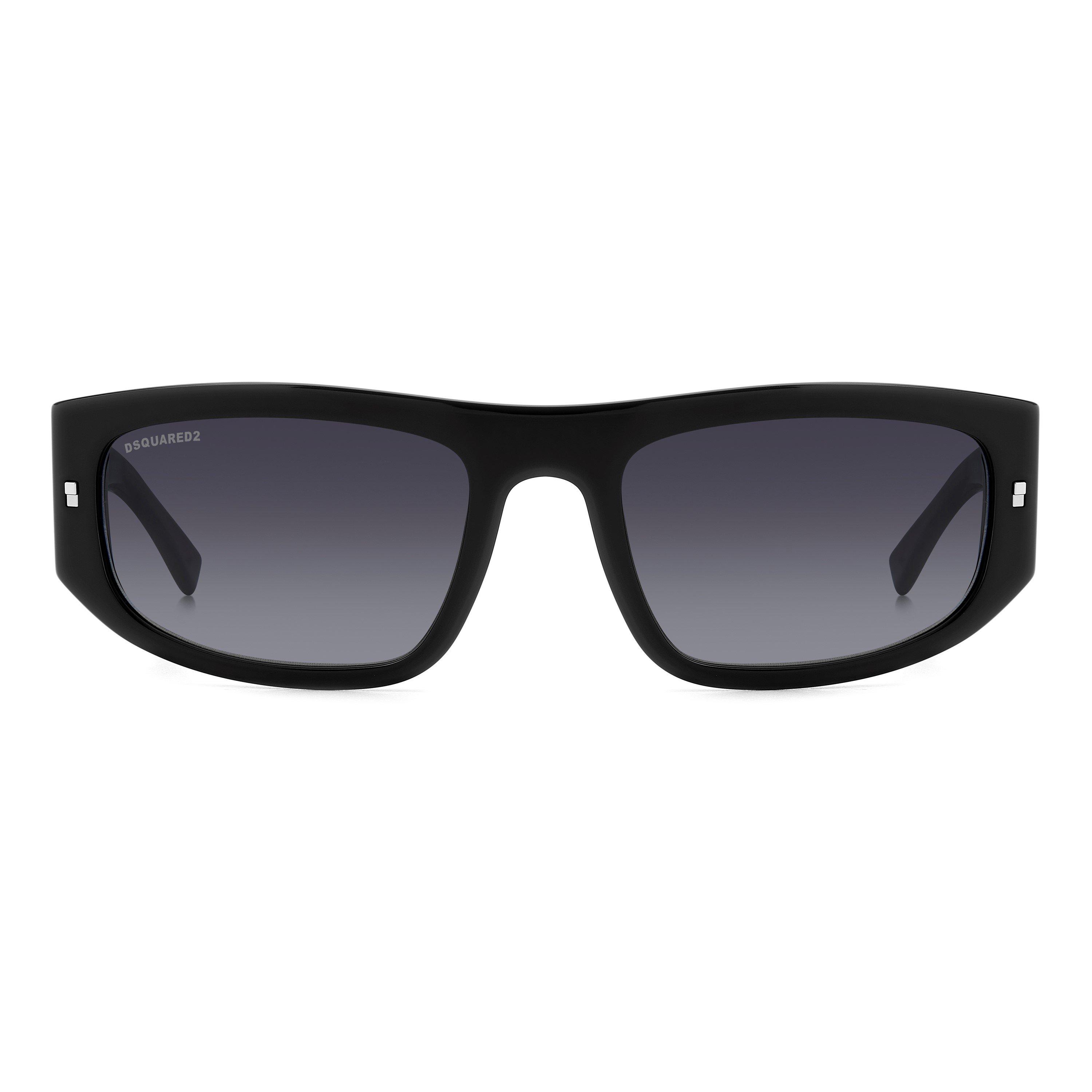 Black - DSquared2 - Men's DSQ Icon Wayfarer Sunglasses - 2