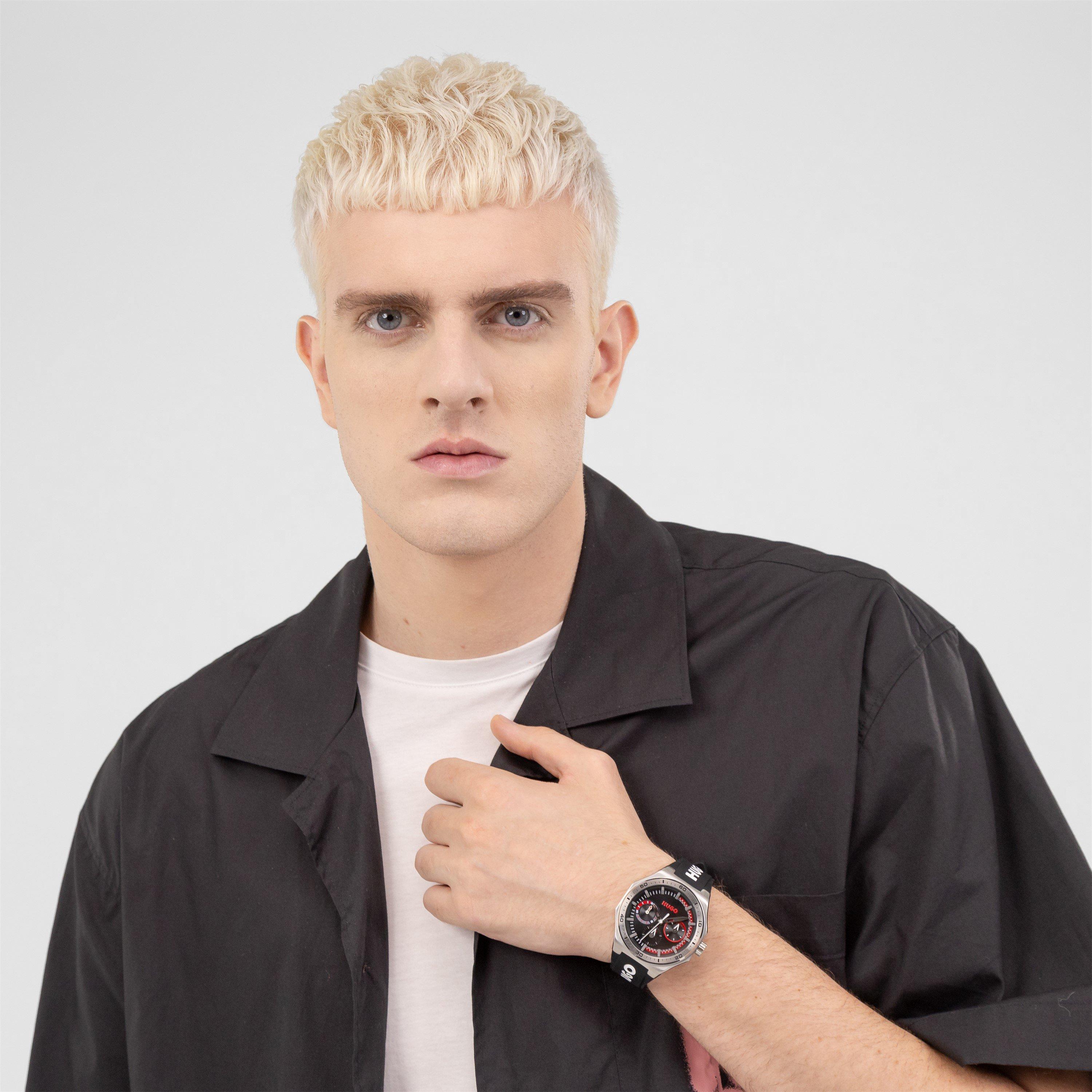 Black/Silver - Hugo - Gents HUGO #GRAIL SPORT  MULTI - 5