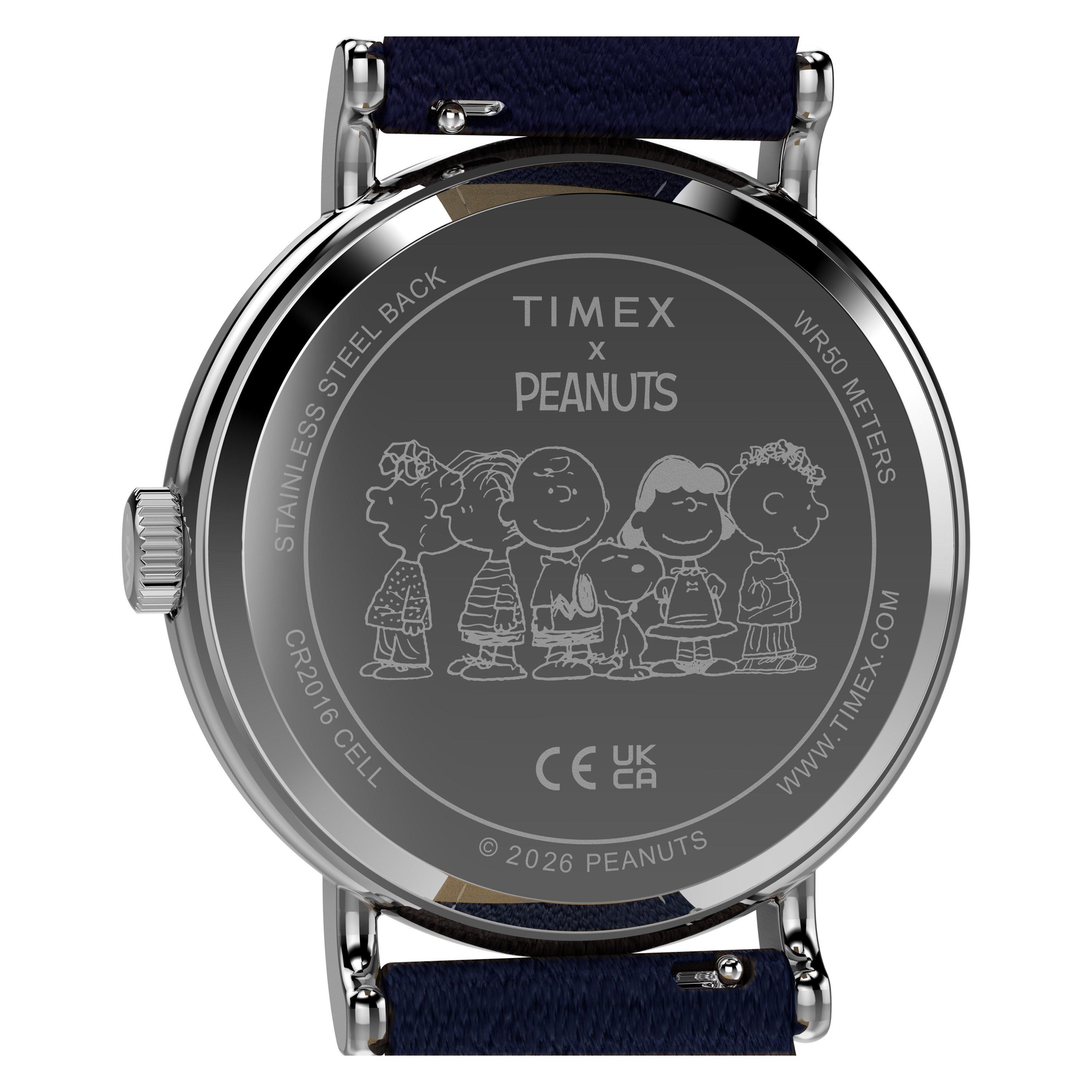 Blue/Silver - Timex - Timex C Peanuts Wtch Sn71 - 4