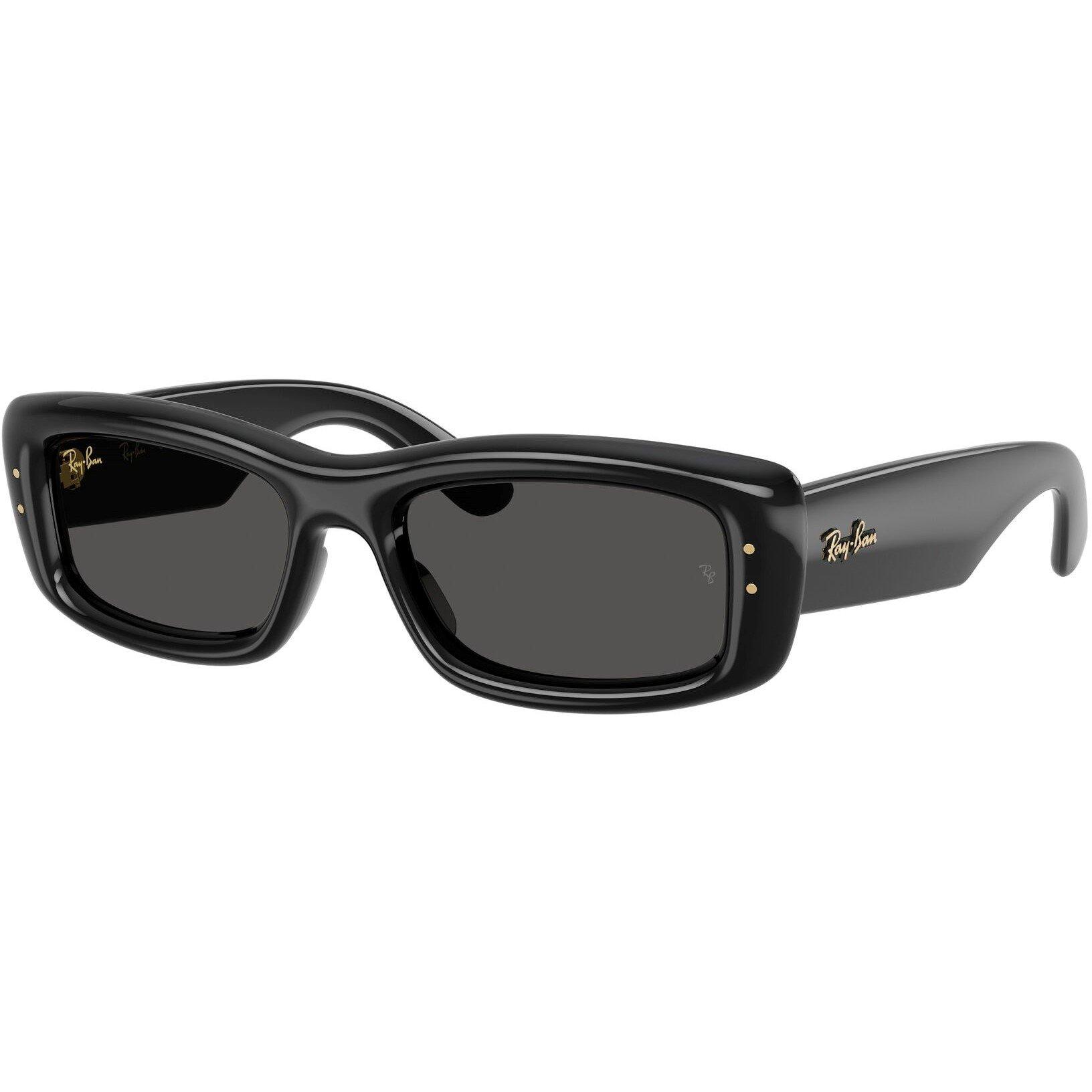 Grey - Ray-Ban - Women's Kiliane Puffer Rectangle Sunglasses - 1