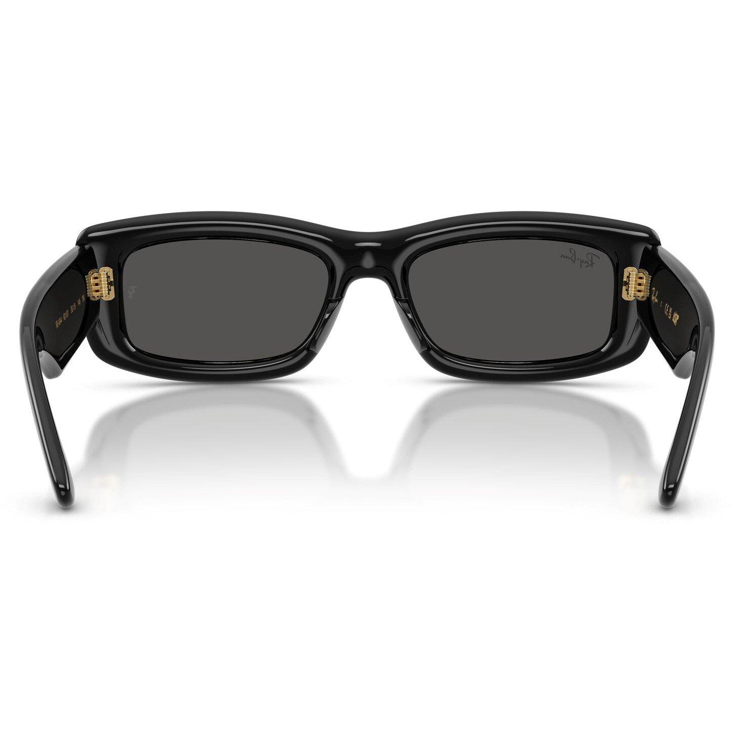 Grey - Ray-Ban - Women's Kiliane Puffer Rectangle Sunglasses - 5