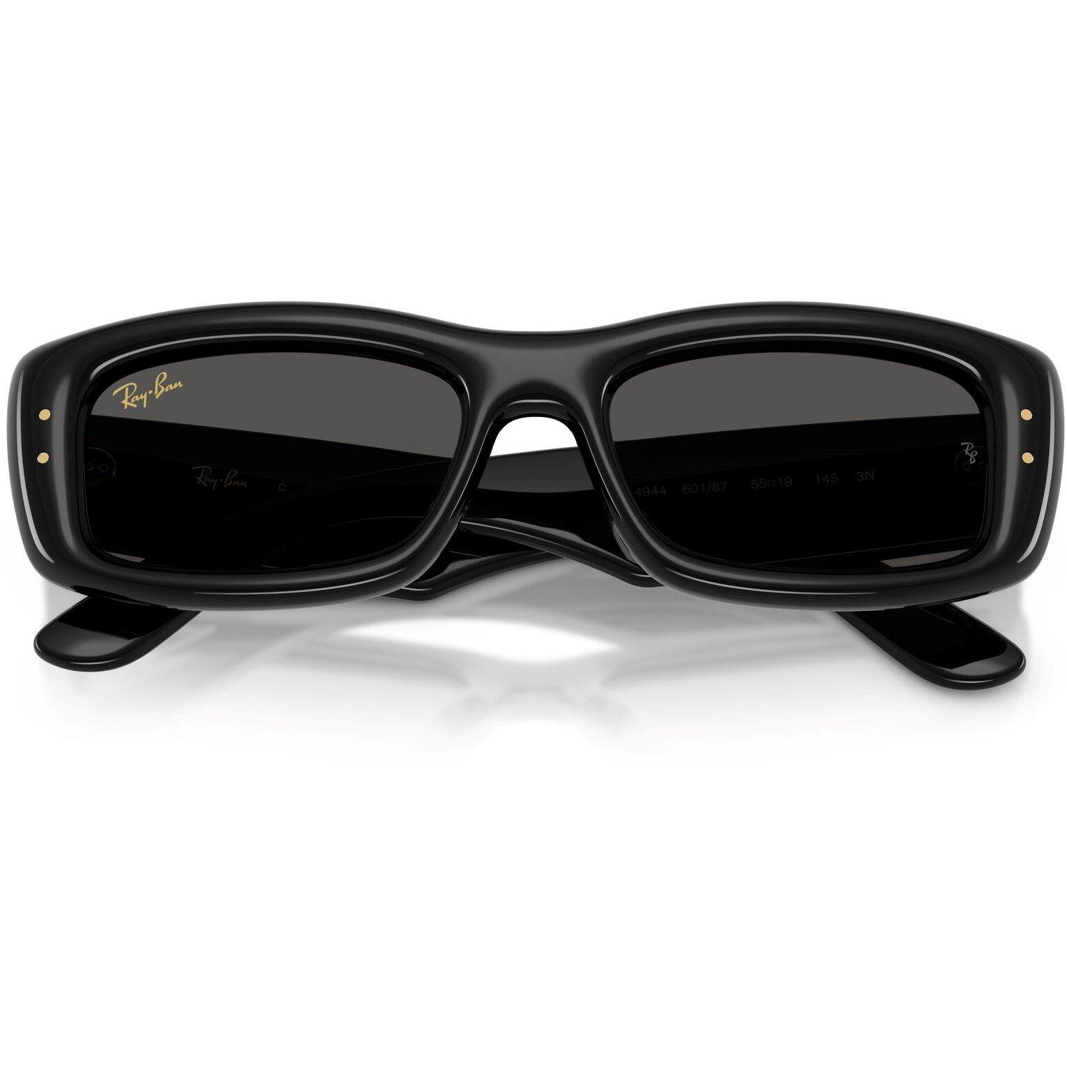 Grey - Ray-Ban - Women's Kiliane Puffer Rectangle Sunglasses - 6