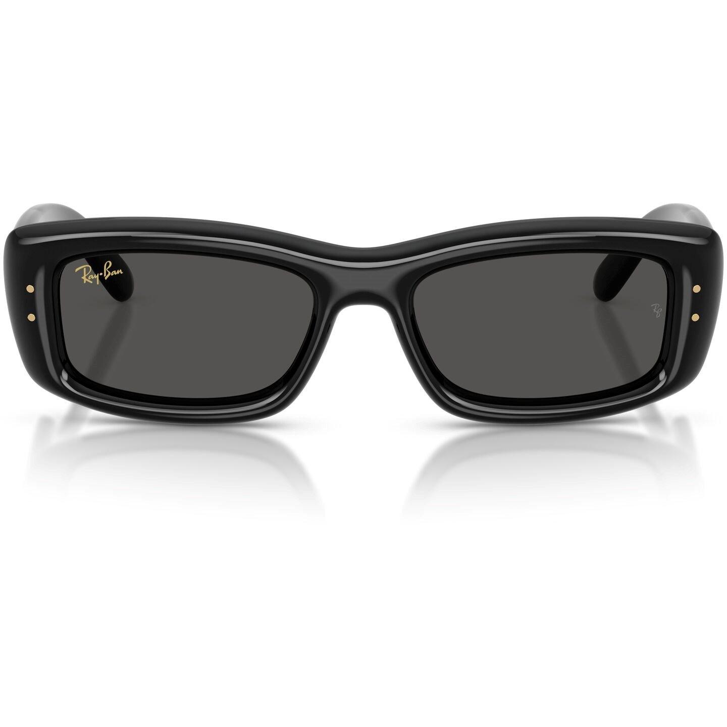 Grey - Ray-Ban - Women's Kiliane Puffer Rectangle Sunglasses - 7