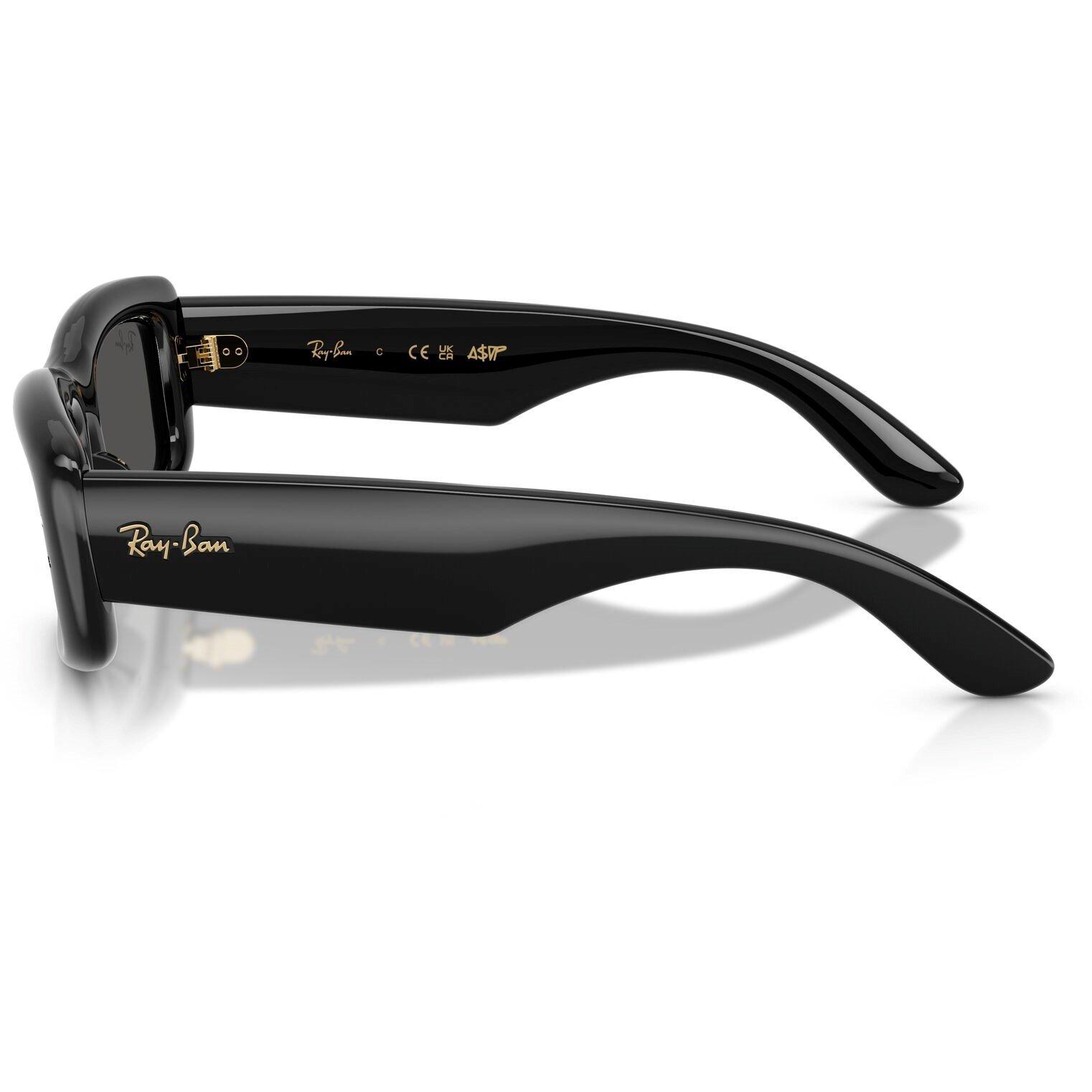 Grey - Ray-Ban - Women's Kiliane Puffer Rectangle Sunglasses - 8