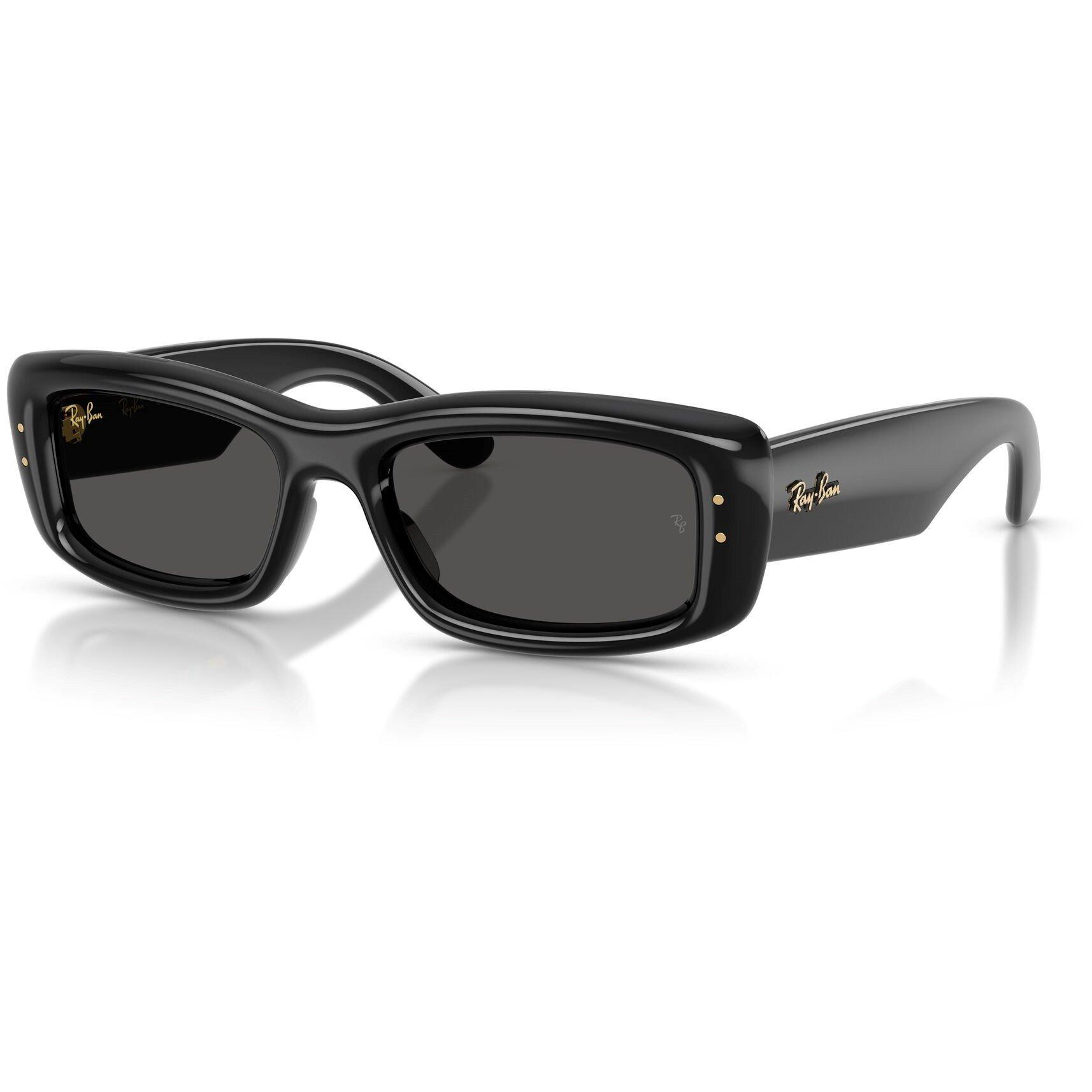 Grey - Ray-Ban - Women's Kiliane Puffer Rectangle Sunglasses - 9