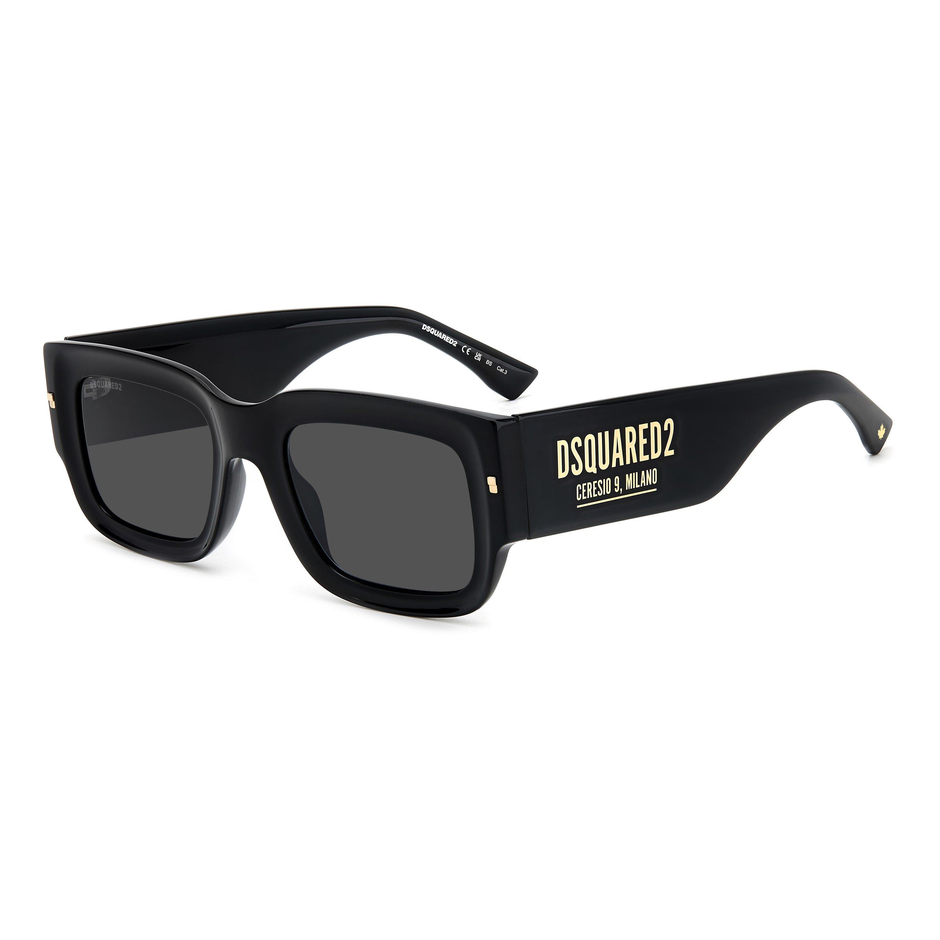 DSquared2 Men's Wayfarer Sunglasses - Black