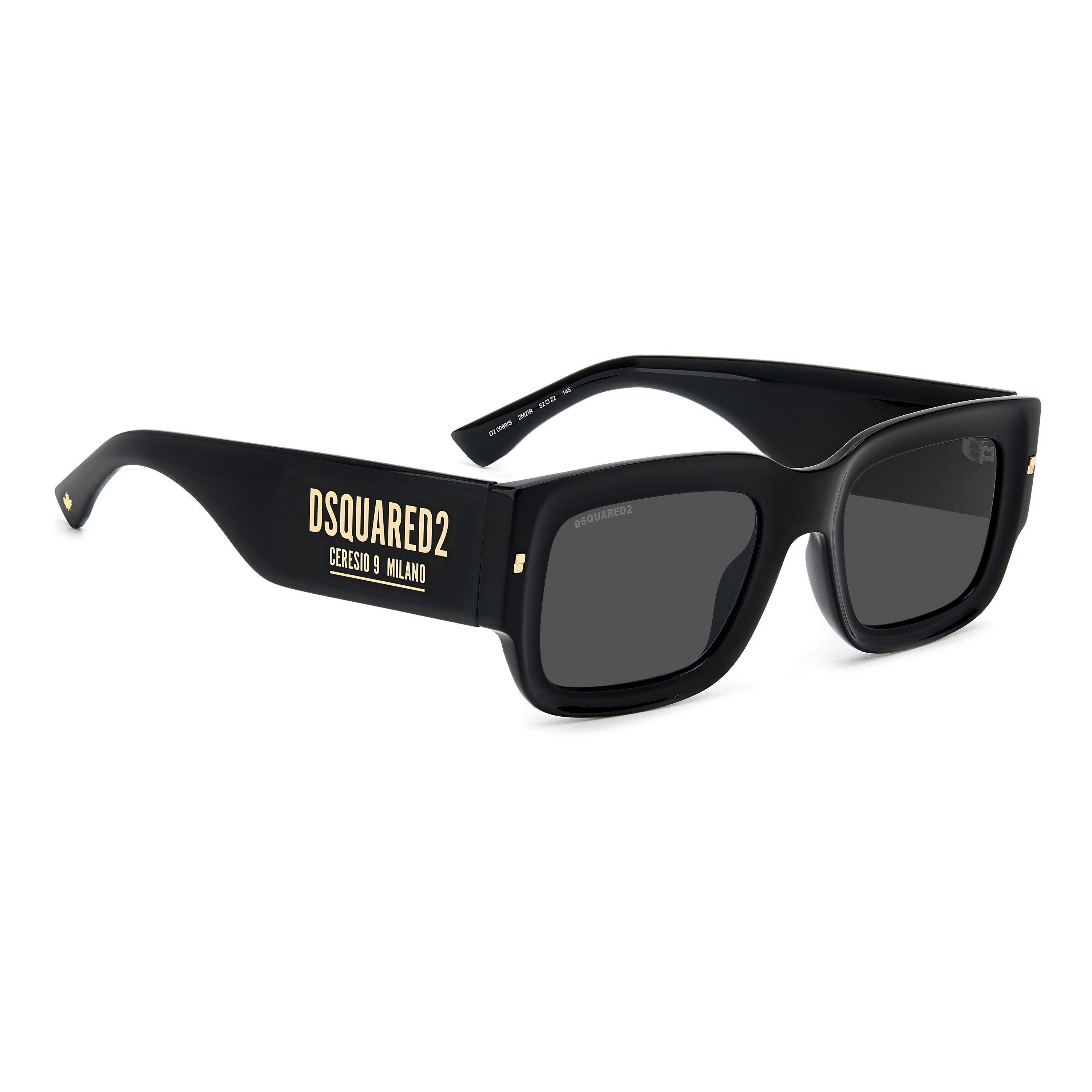 Black - DSquared2 - Men's Wayfarer Sunglasses - 3