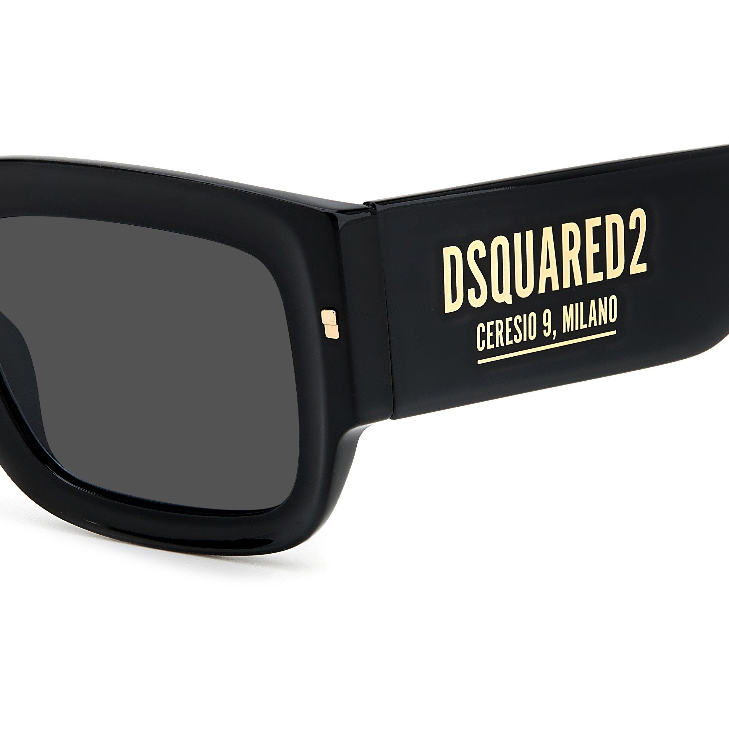 Black - DSquared2 - Men's Wayfarer Sunglasses - 4