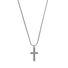 Fabric Cross Necklace