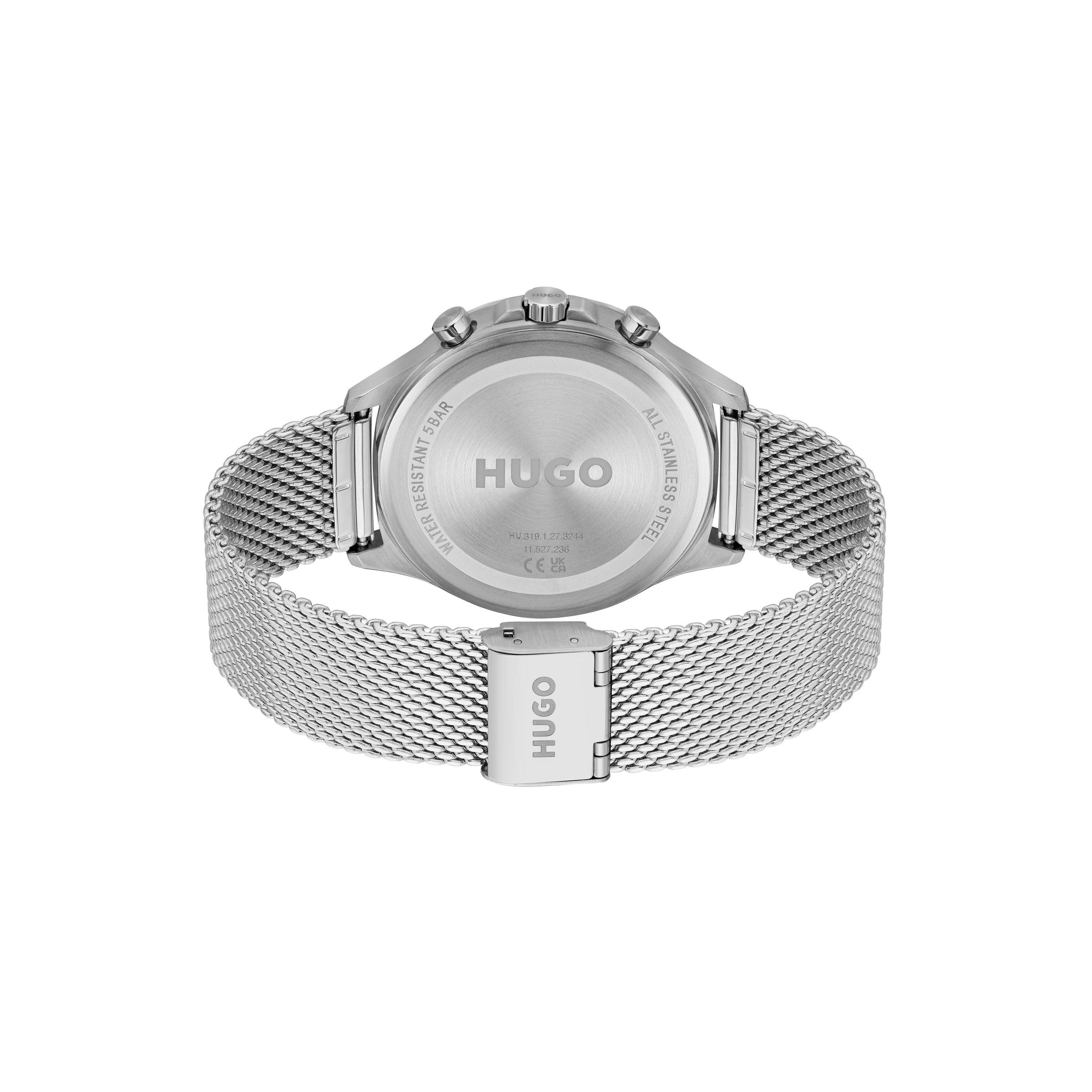 Green/Silver - Hugo - Gents HUGO #SMASH MULTI Watch - 3