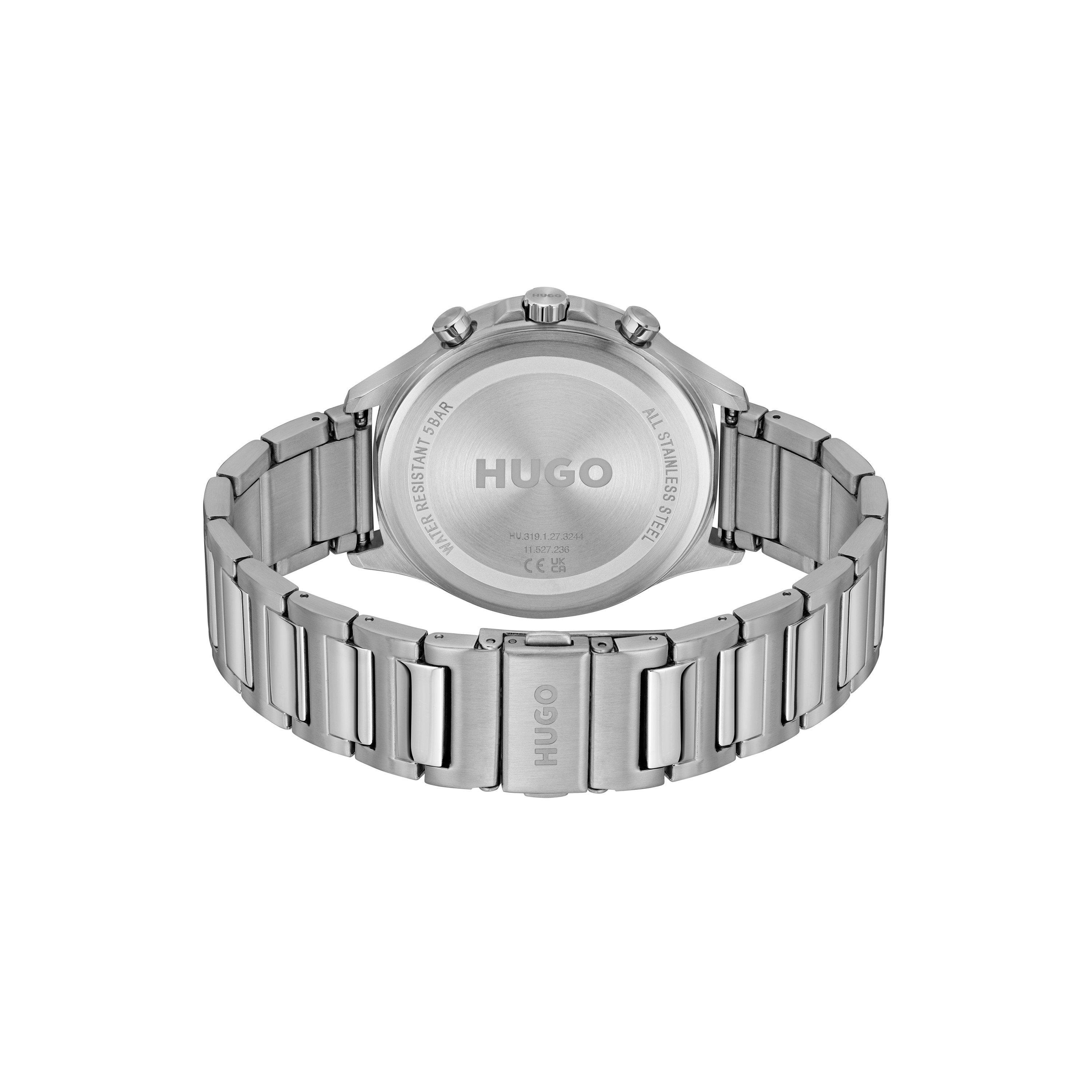 Grey/Silver - Hugo - Gents HUGO #SMASH MULTI Watch - 3
