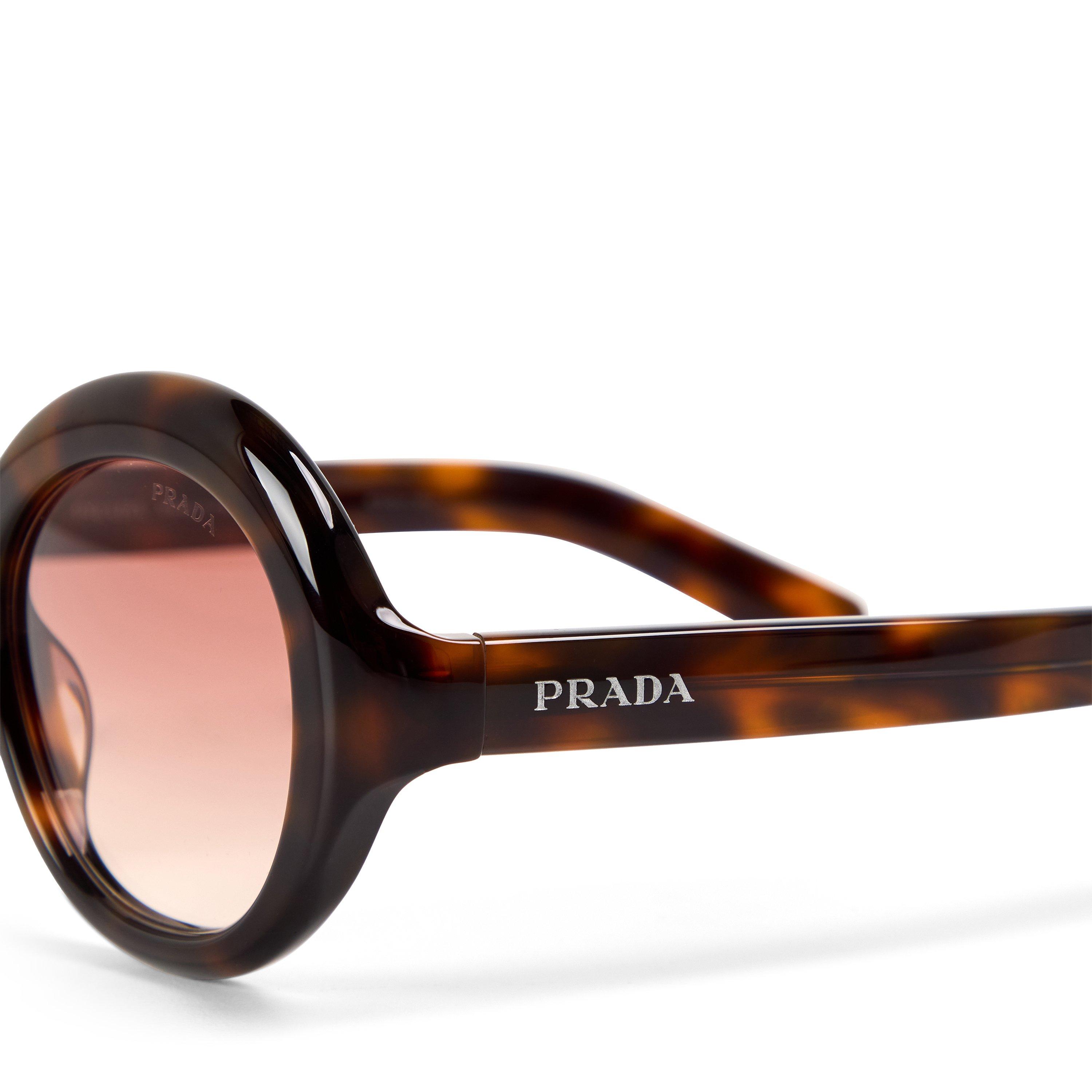 Junipr Tortoise - Prada - Women's 0PR D08SU Round Sunglasses - 3
