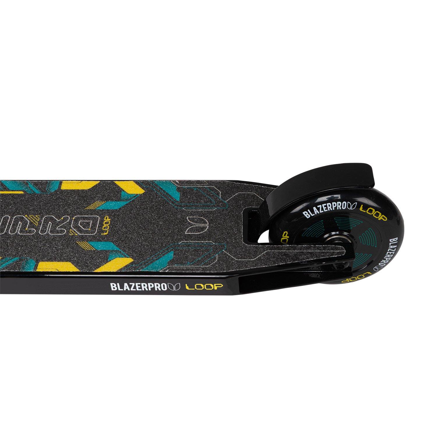 Black/Blue - Blazer Pro - Loop Metal Kick Scooter - 4