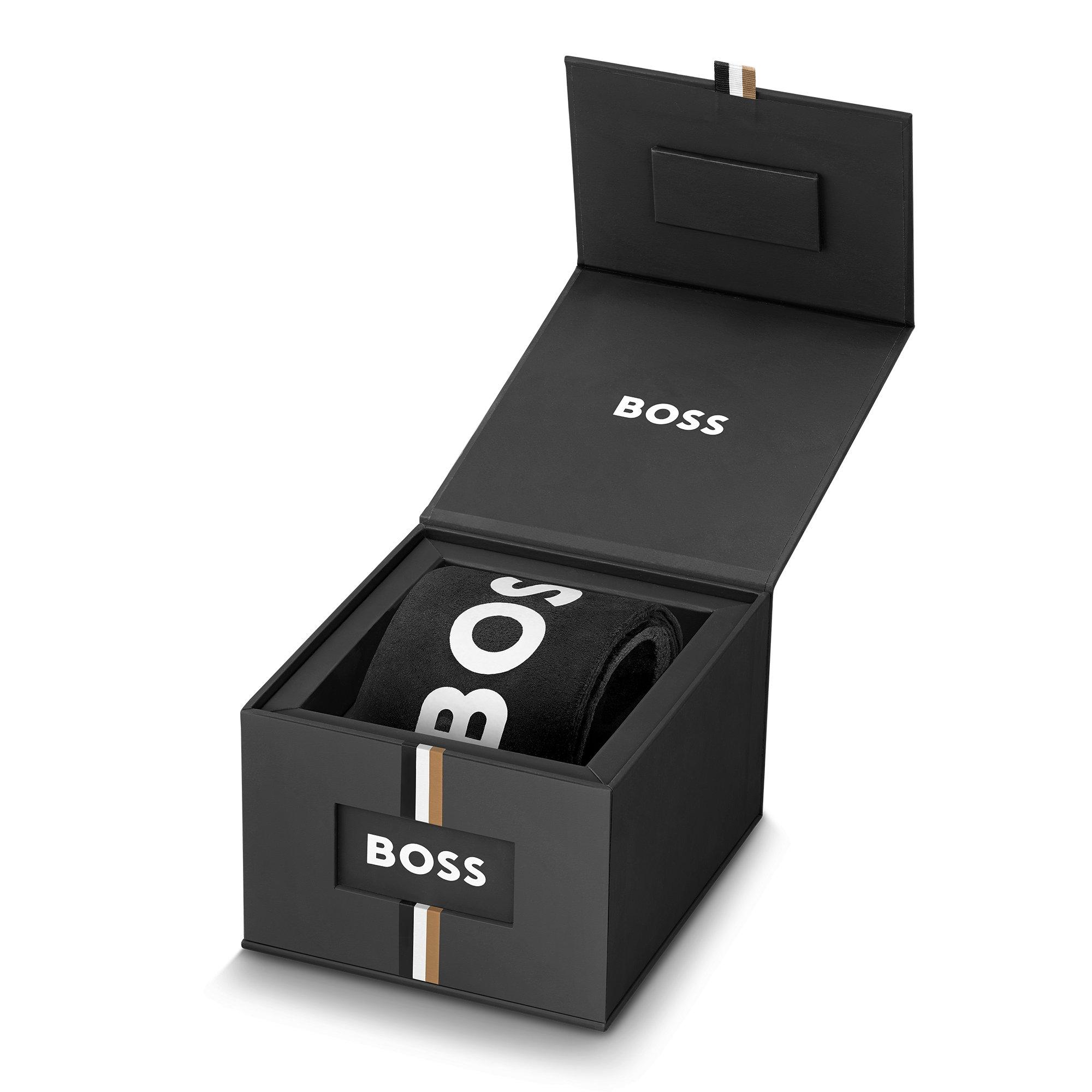 Black - Boss - Men's Solgrade Steel Solar-powered Watch - 5