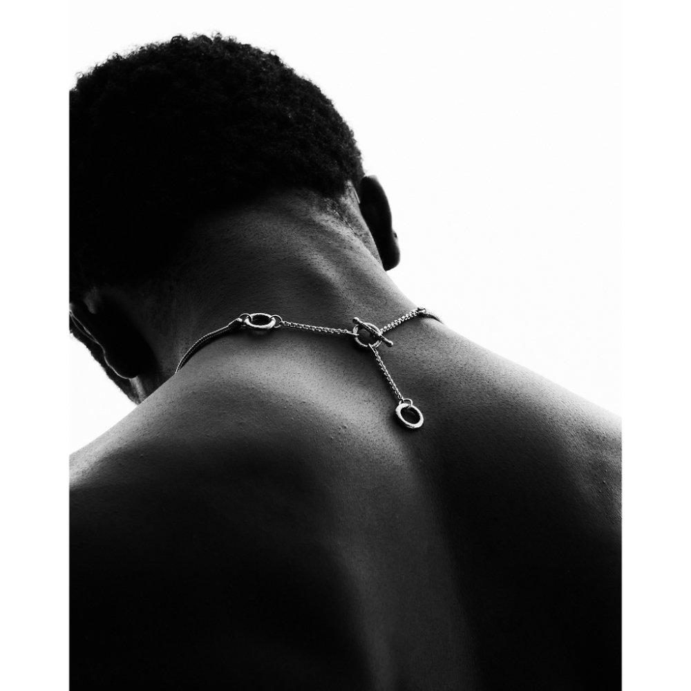 Silver - TWOJEYS - Unisex Adults Icon Bali Star Chain Necklace - 5