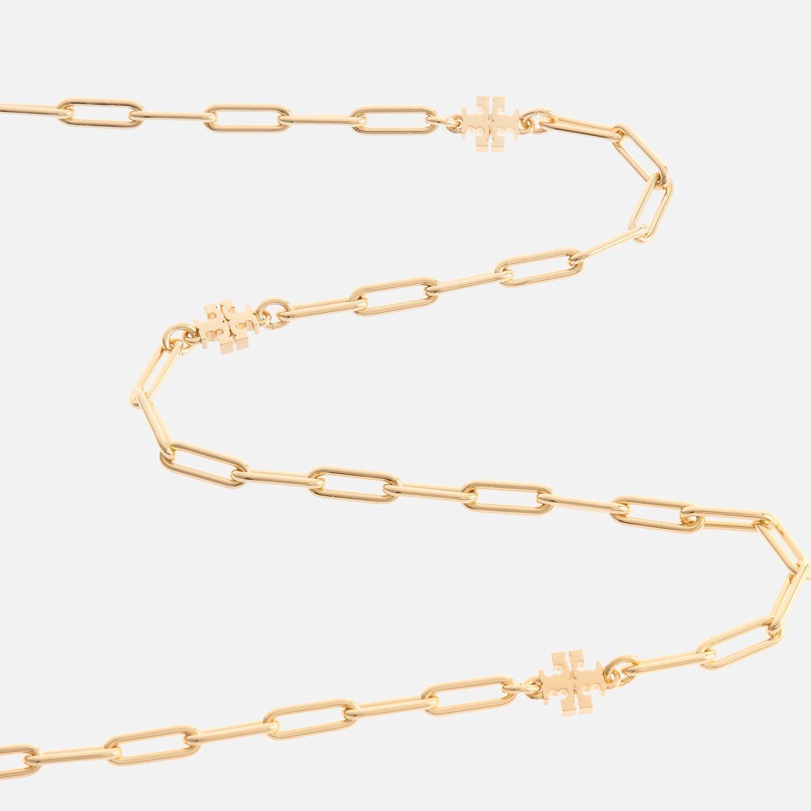 Gold - Tory Burch - Women's Chain Necklace - 4