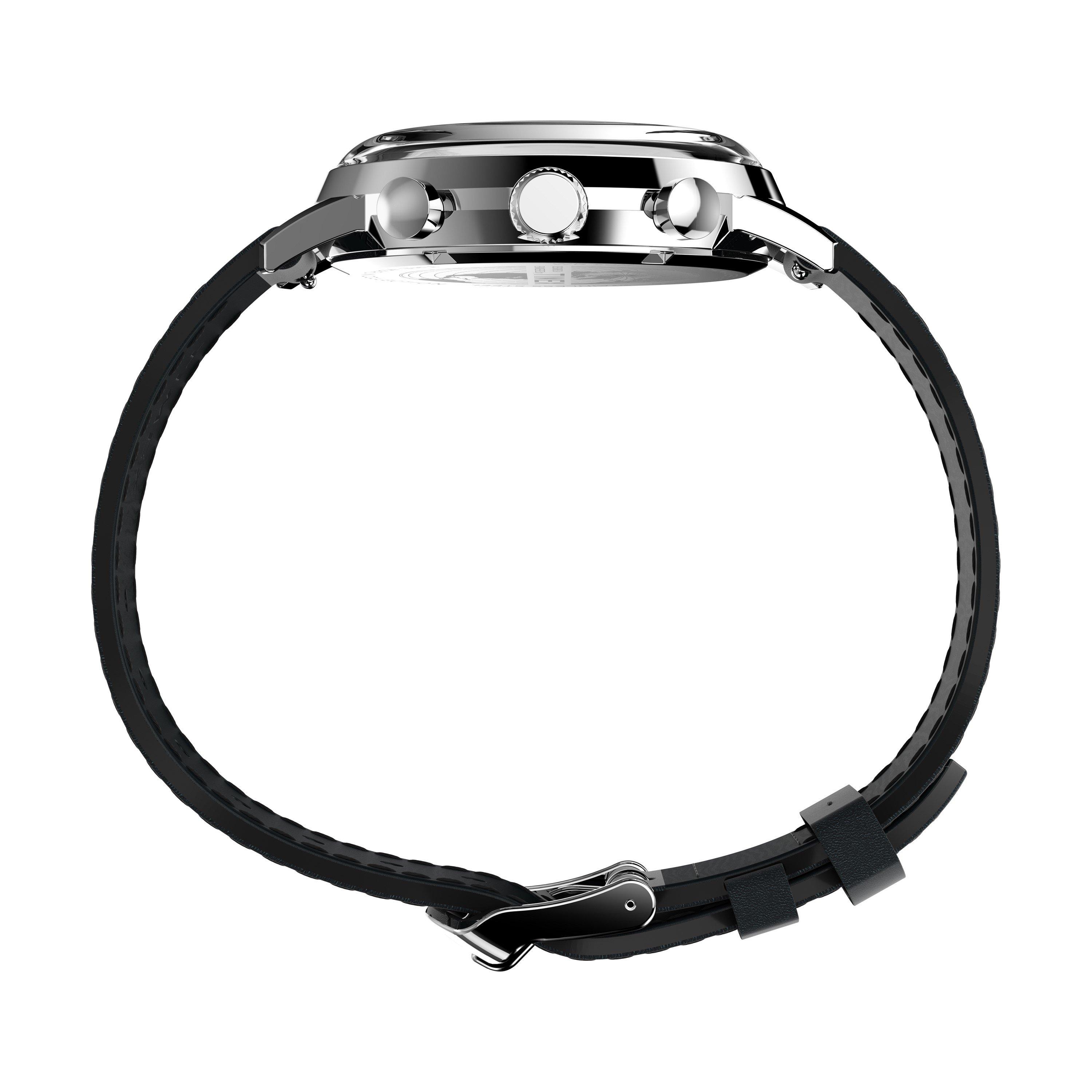 Silver/Black - Timex - Timex L  Marlin  Sn00 - 4