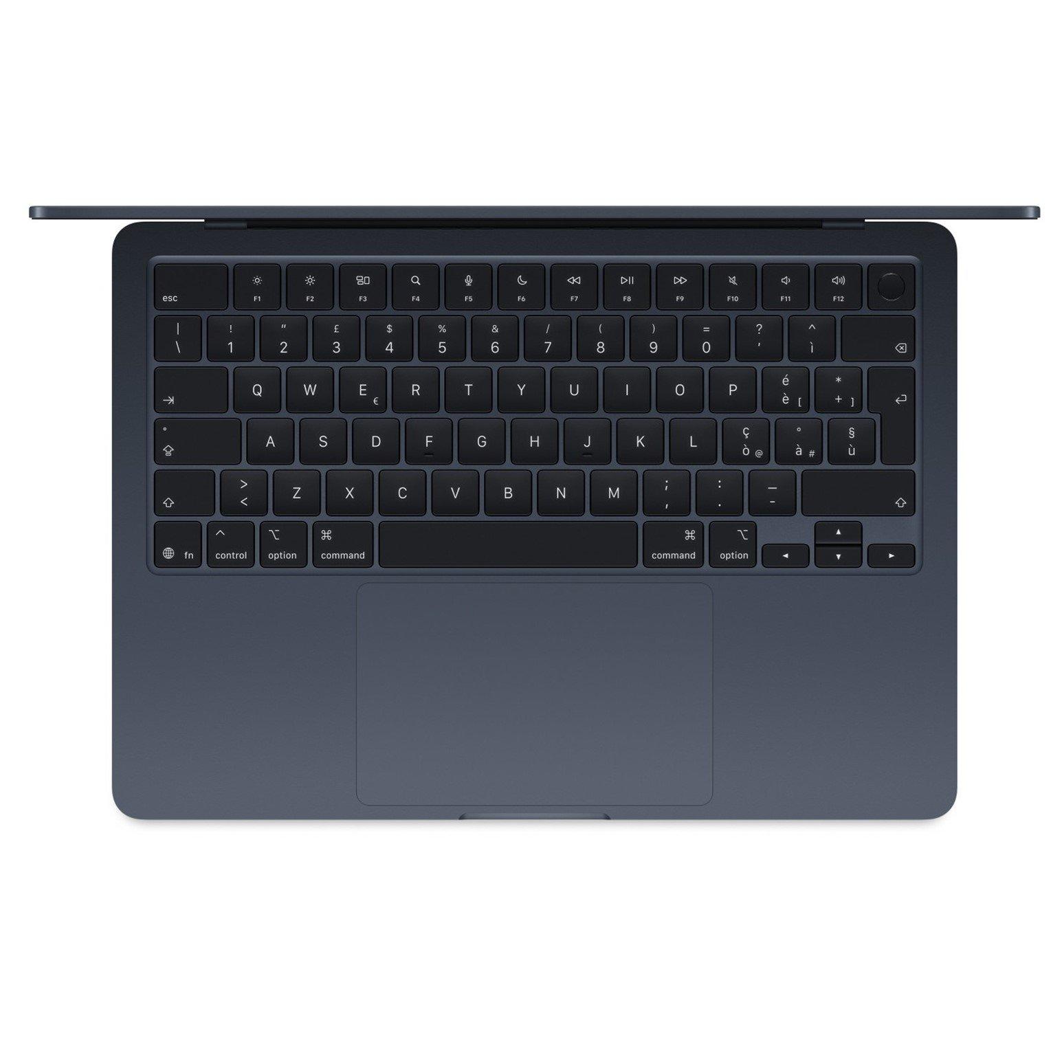 Middernacht - Apple - Apple MacBook Air 13.6 Inch Laptop (2026) - Apple M5 16GB 512GB SSD - 2