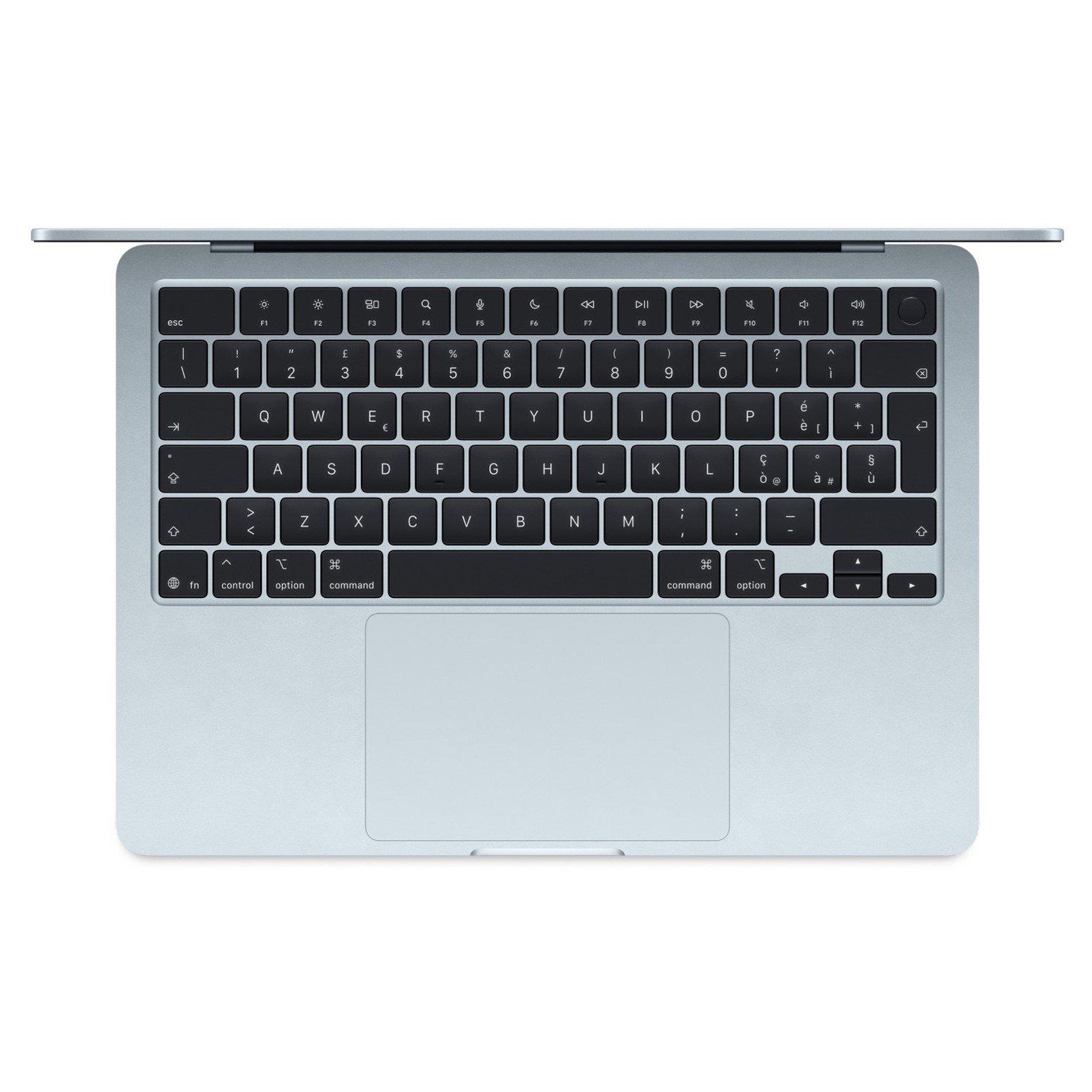 Sky Blue - Apple - Apple MacBook Air 13.6 Inch Laptop (2026) - Apple M5 16GB 512GB SSD - 2
