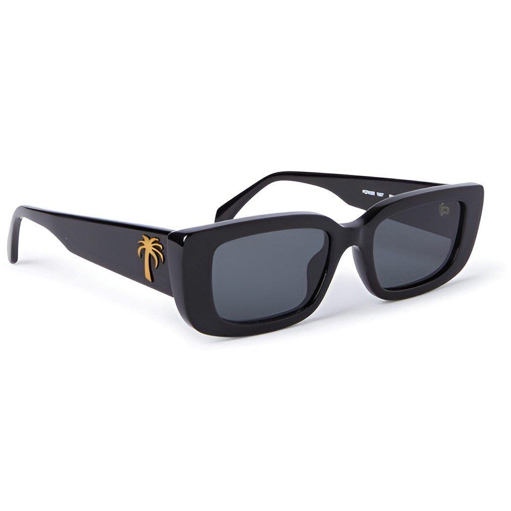 Black Dark Grey - Palm Angels - Men's Yosemite Rectangle Sunglasses - 1