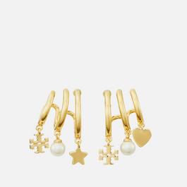 Tory Burch Tory Hoop Earrings Ld99