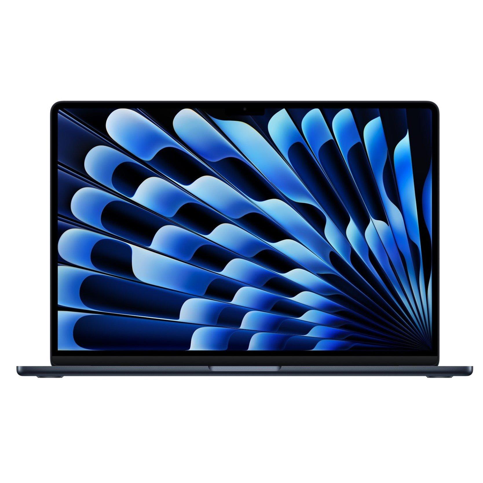 Midnight - Apple - Apple MacBook Air 15.3 Inch Laptop (2026) - Apple M5 16GB 512GB SSD - 1