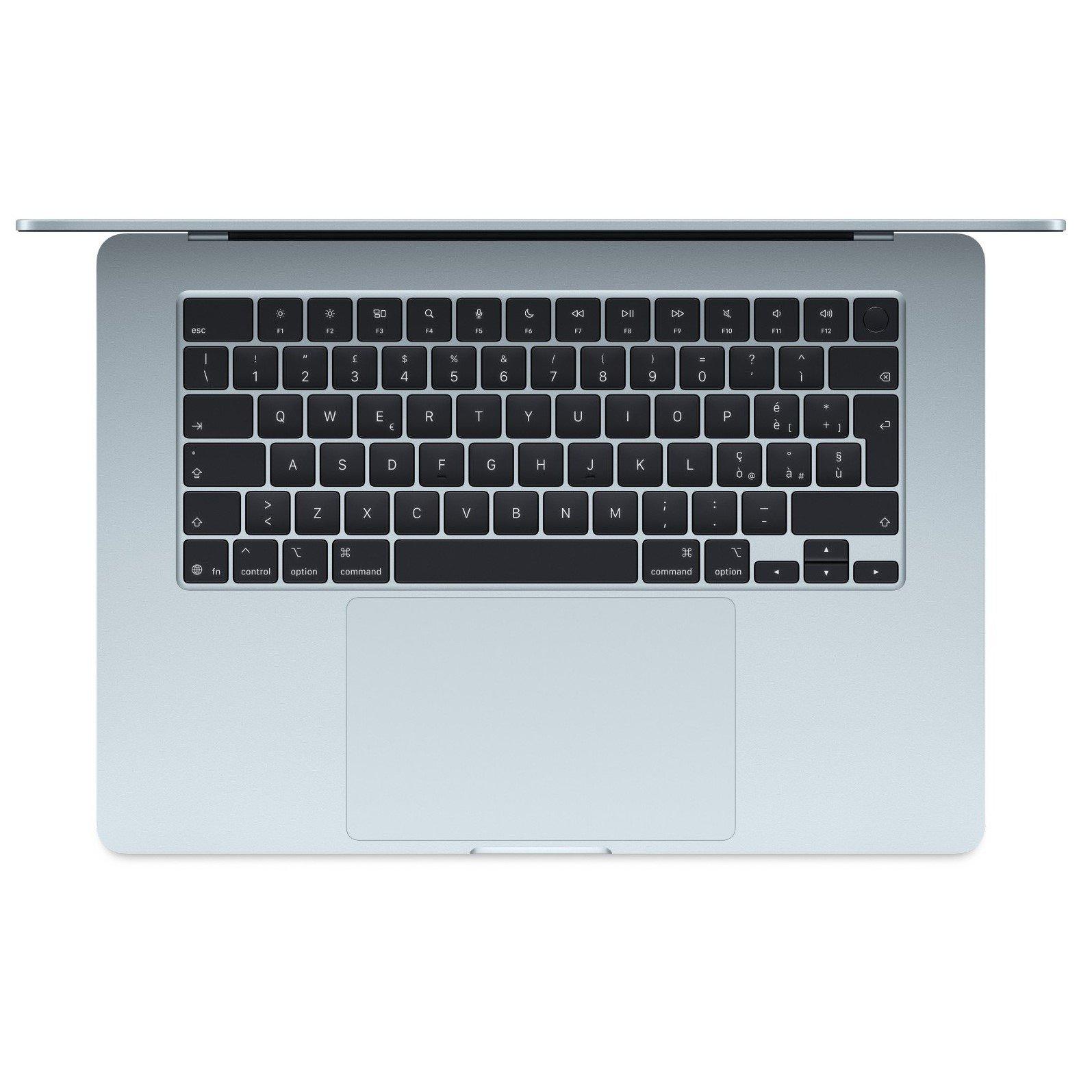 Sky Blue - Apple - Apple MacBook Air 15.3 Inch Laptop (2026) - Apple M5 16GB 512GB SSD - 2