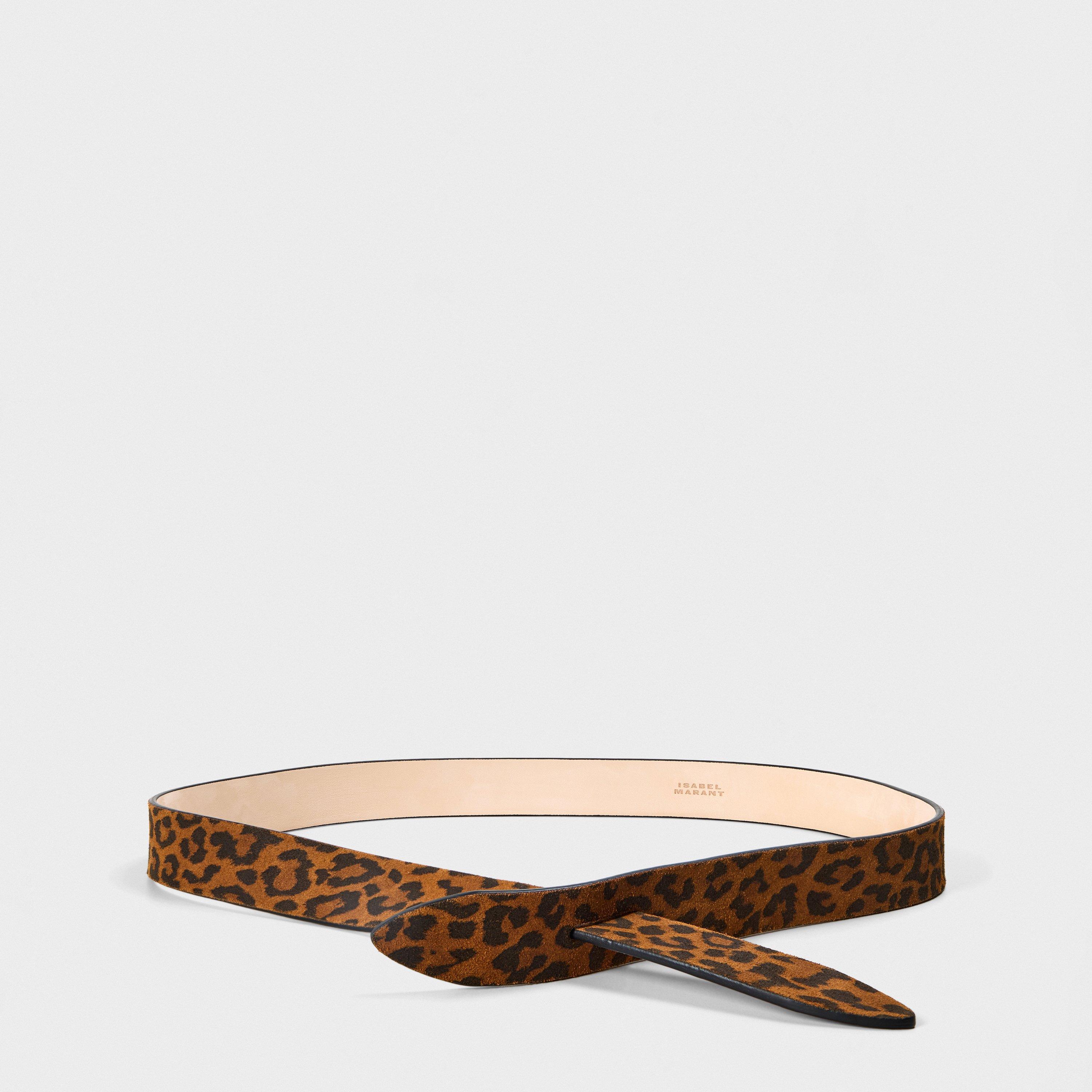 Leopard 99LE - Isabel Marant - Women's Lecce Leather Belt - 1