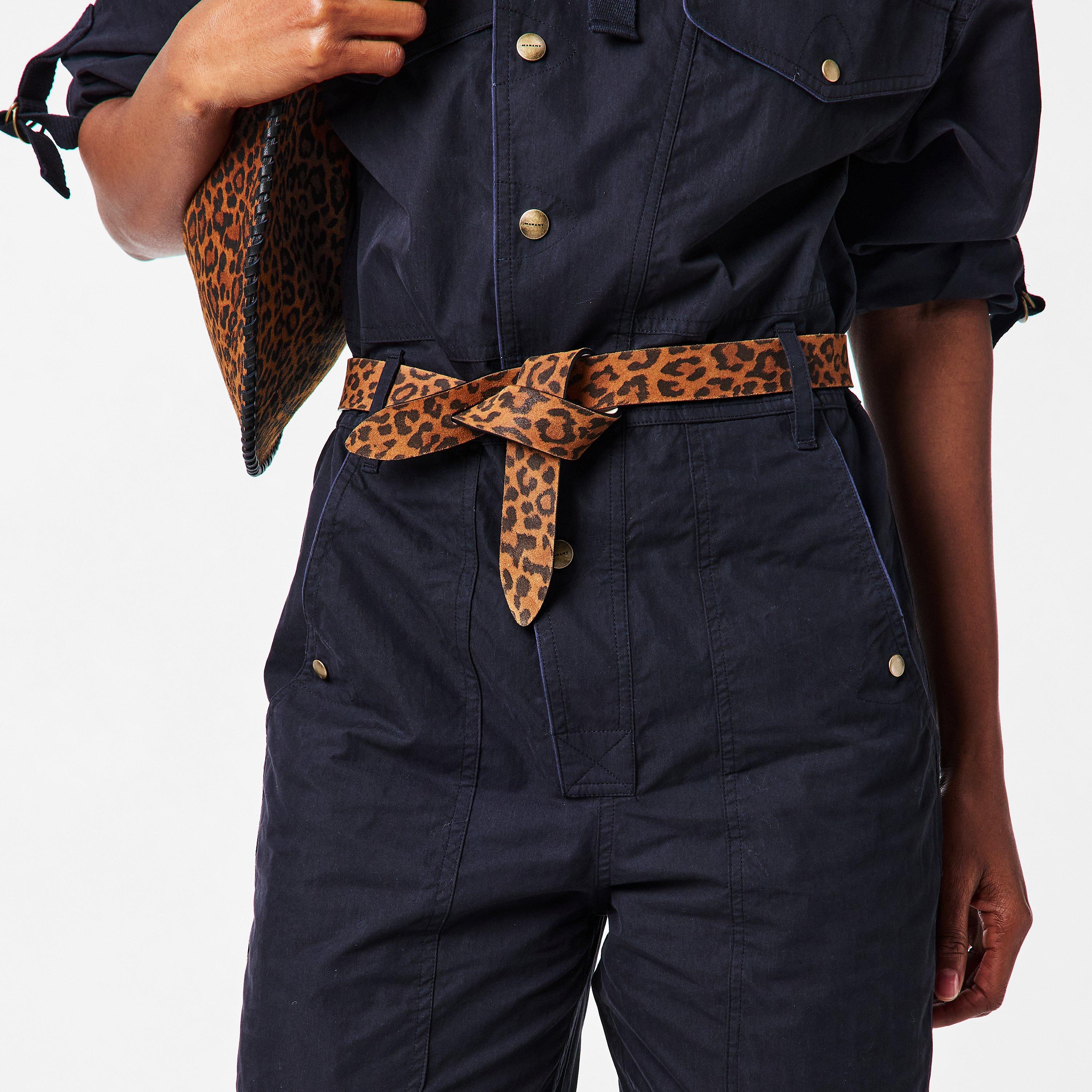 Leopard 99LE - Isabel Marant - Women's Lecce Leather Belt - 3