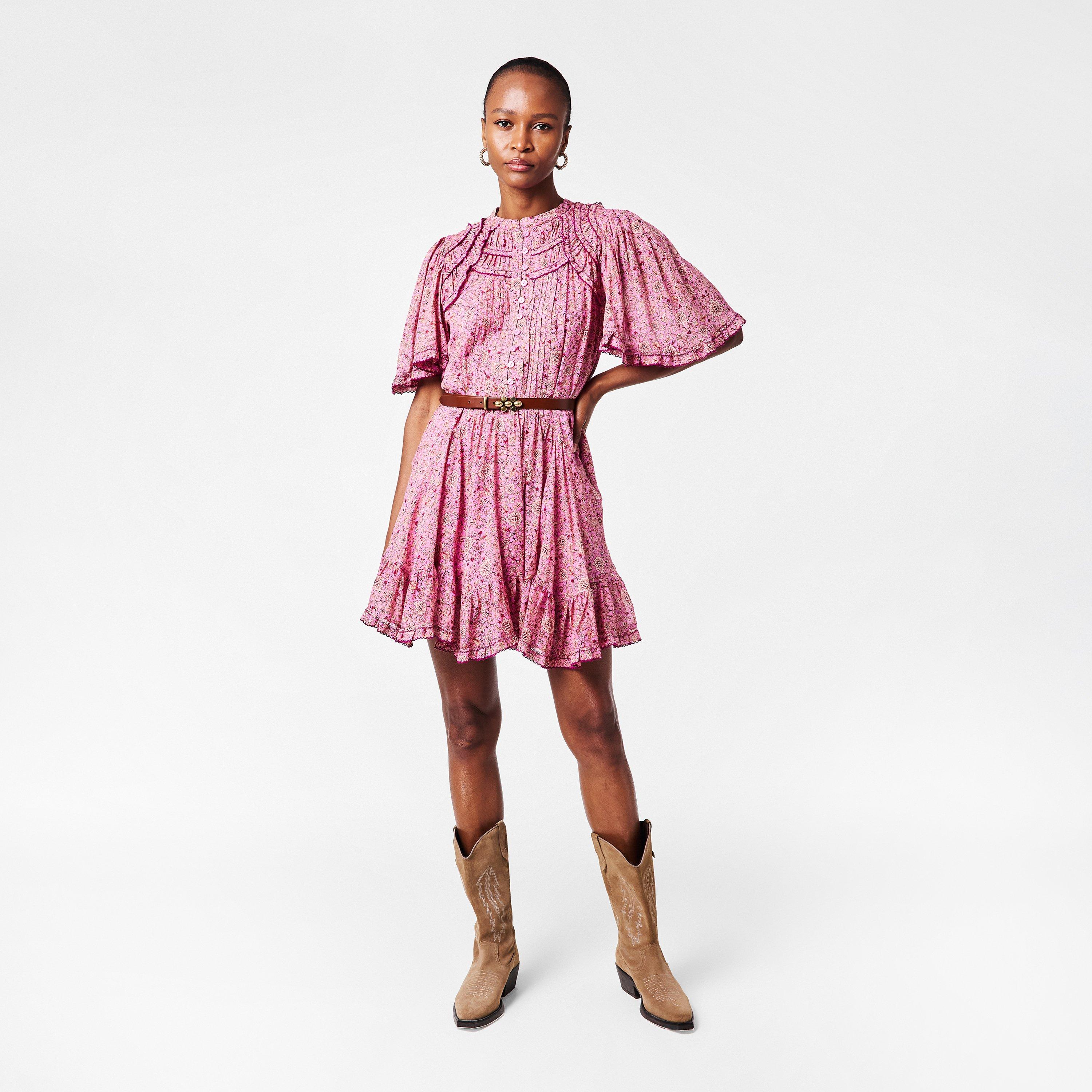 Khaki 67KI - Isabel Marant - Women's Valdez Leather Belt - 5